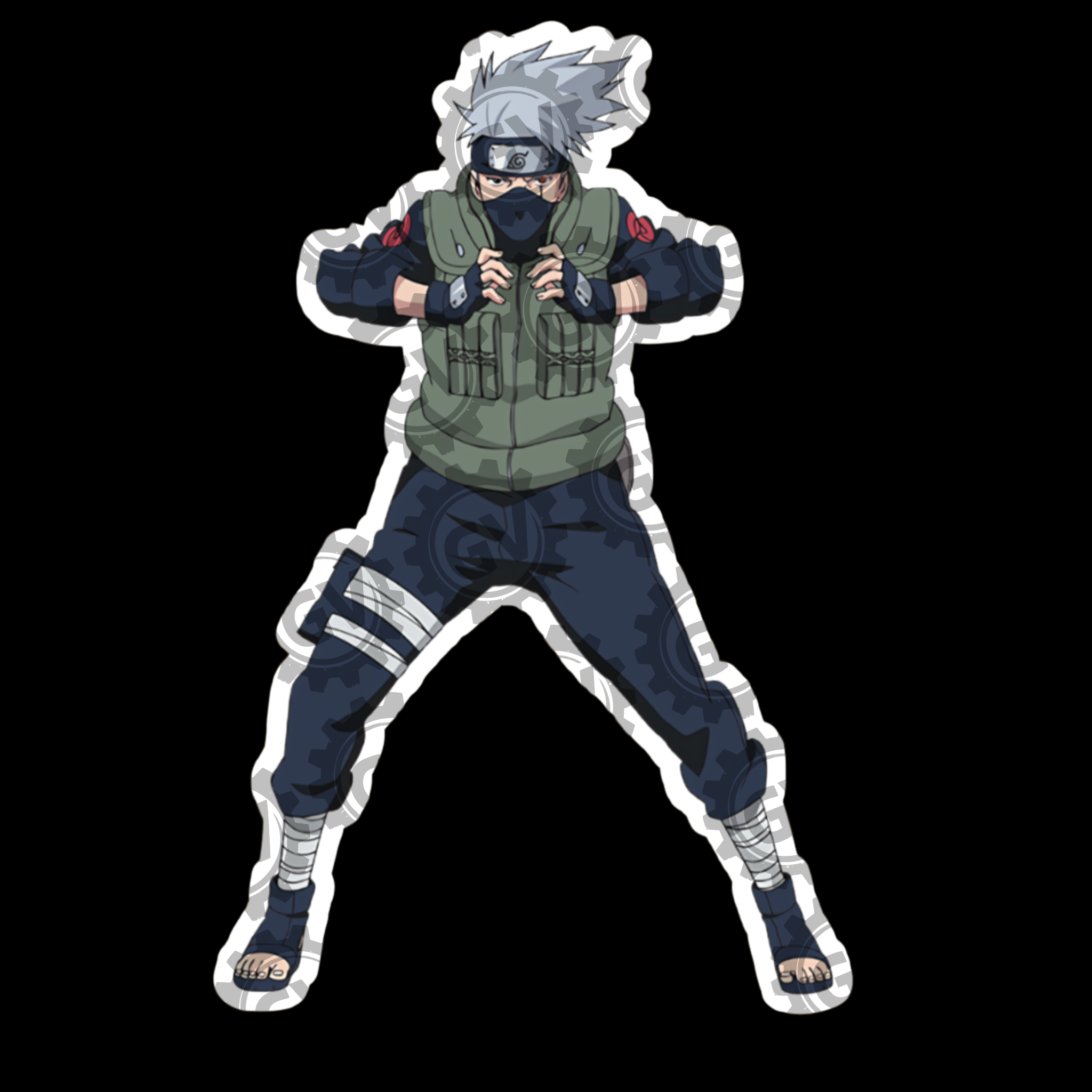 Kakashi Stickers Set 1