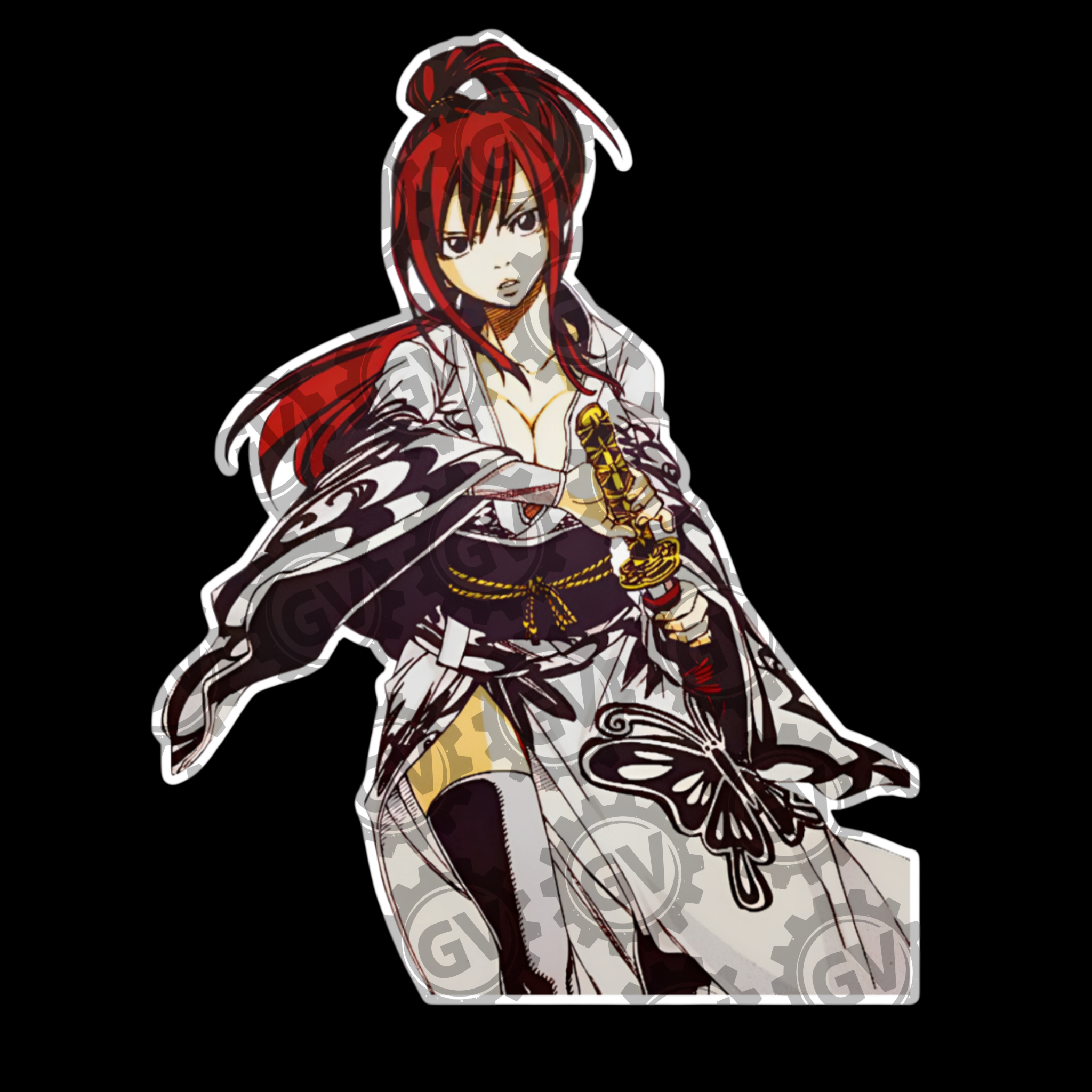 Erza Stickers Set 1
