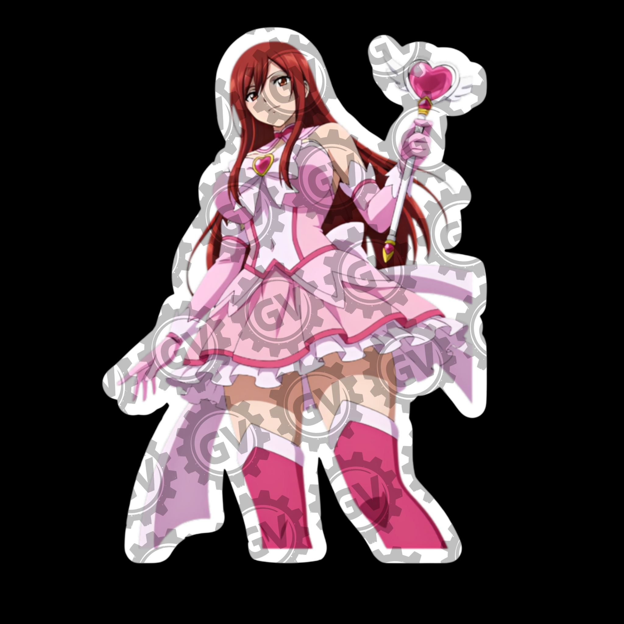 Erza Stickers Set 1
