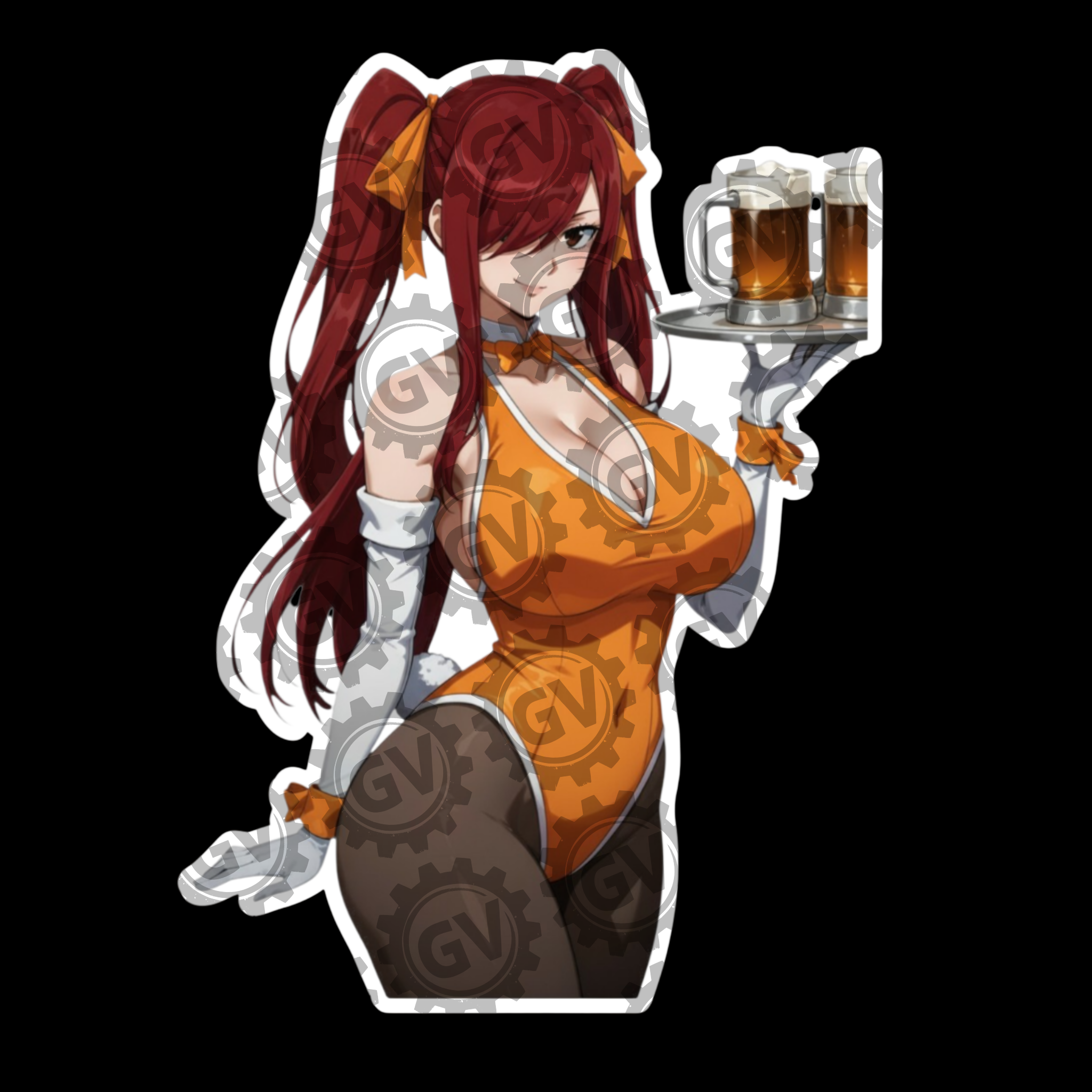 Erza Stickers Set 2