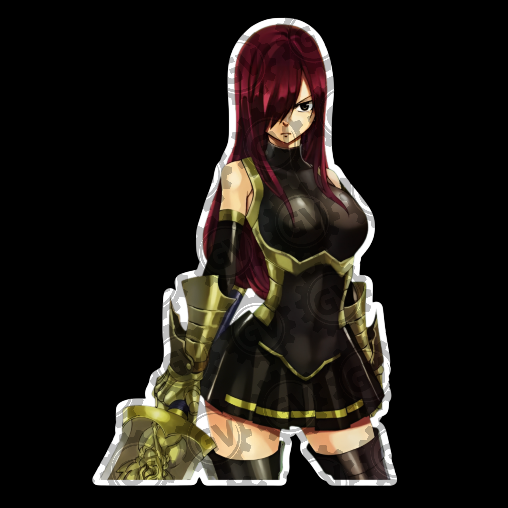 Erza Stickers Set 2