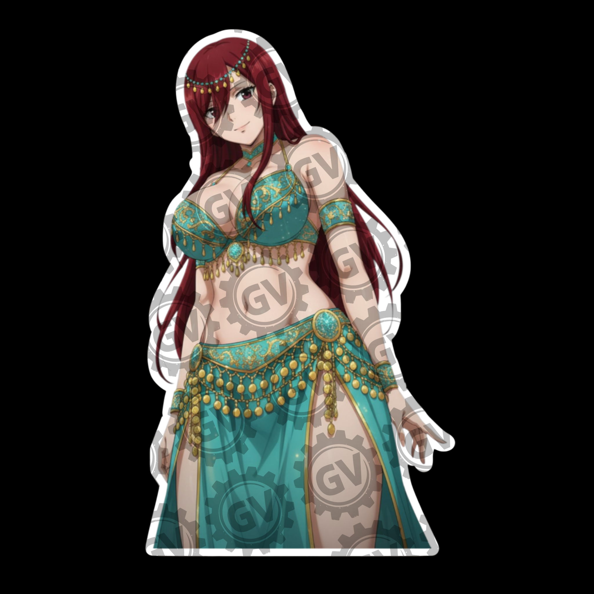 Erza Stickers Set 2