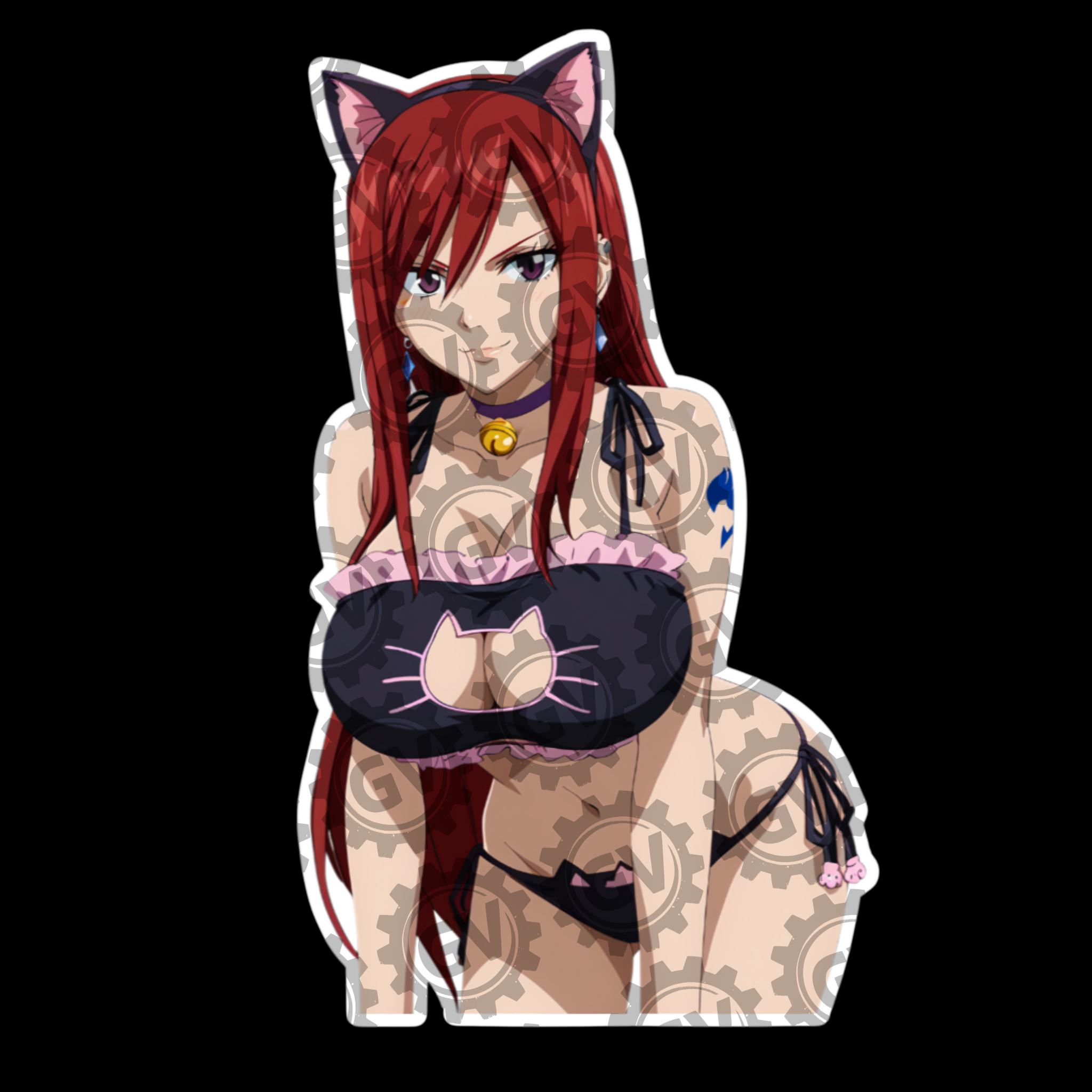 Erza Stickers Set 2