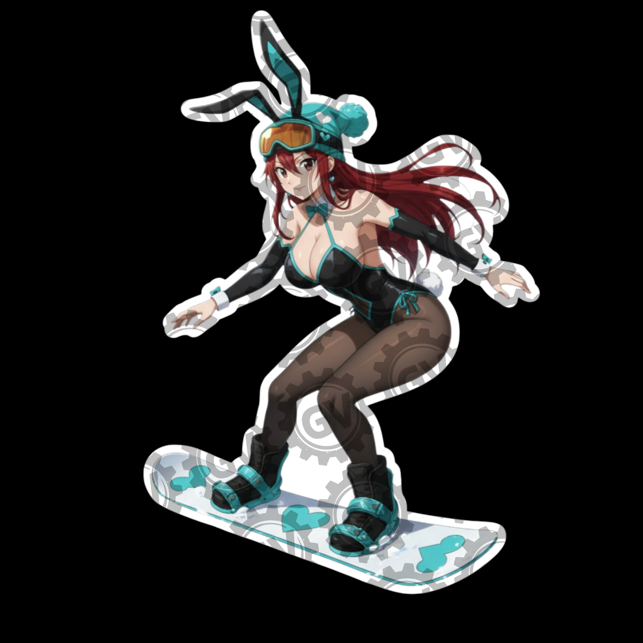 Erza Stickers Set 2