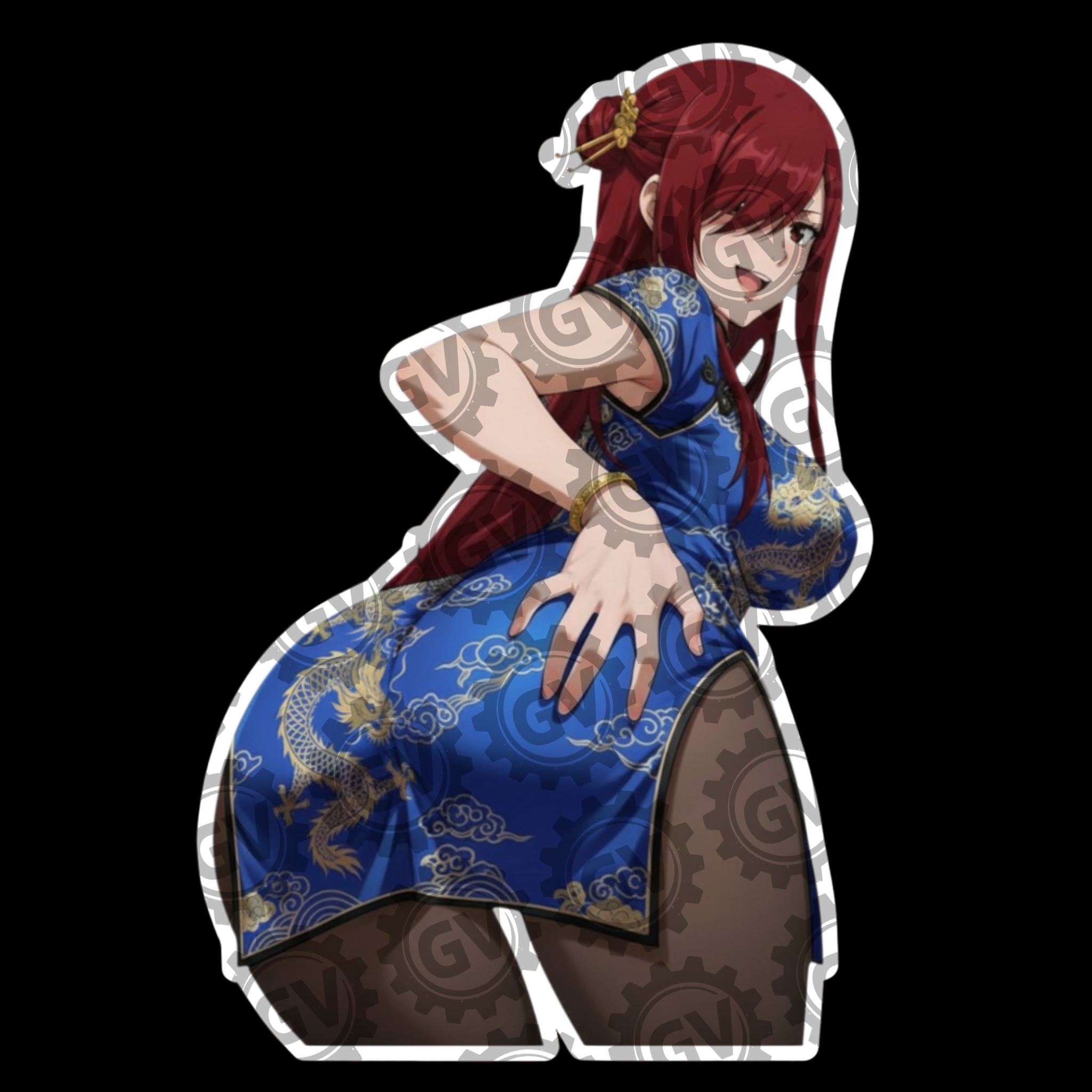 Erza Stickers Set 2