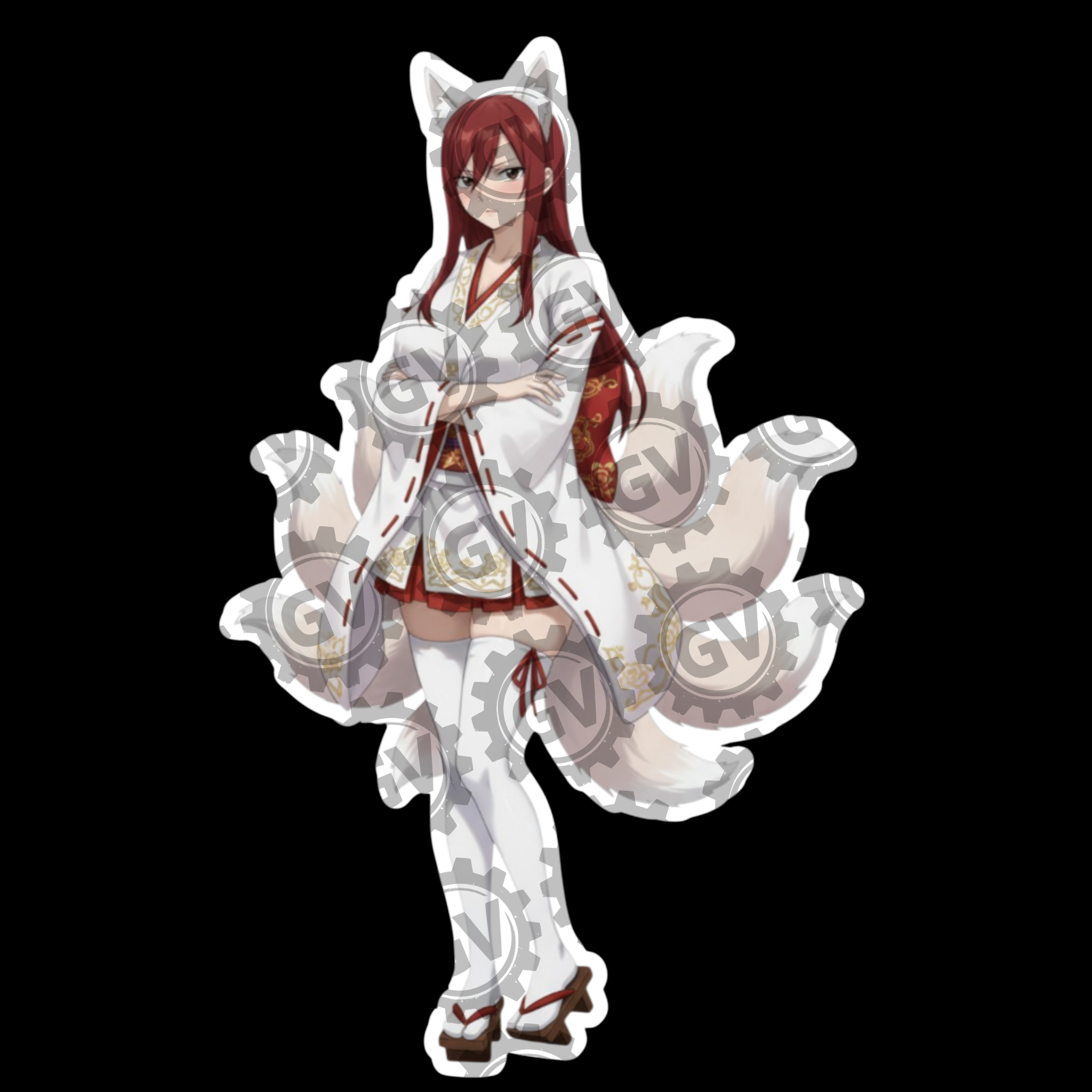 Erza Stickers Set 3
