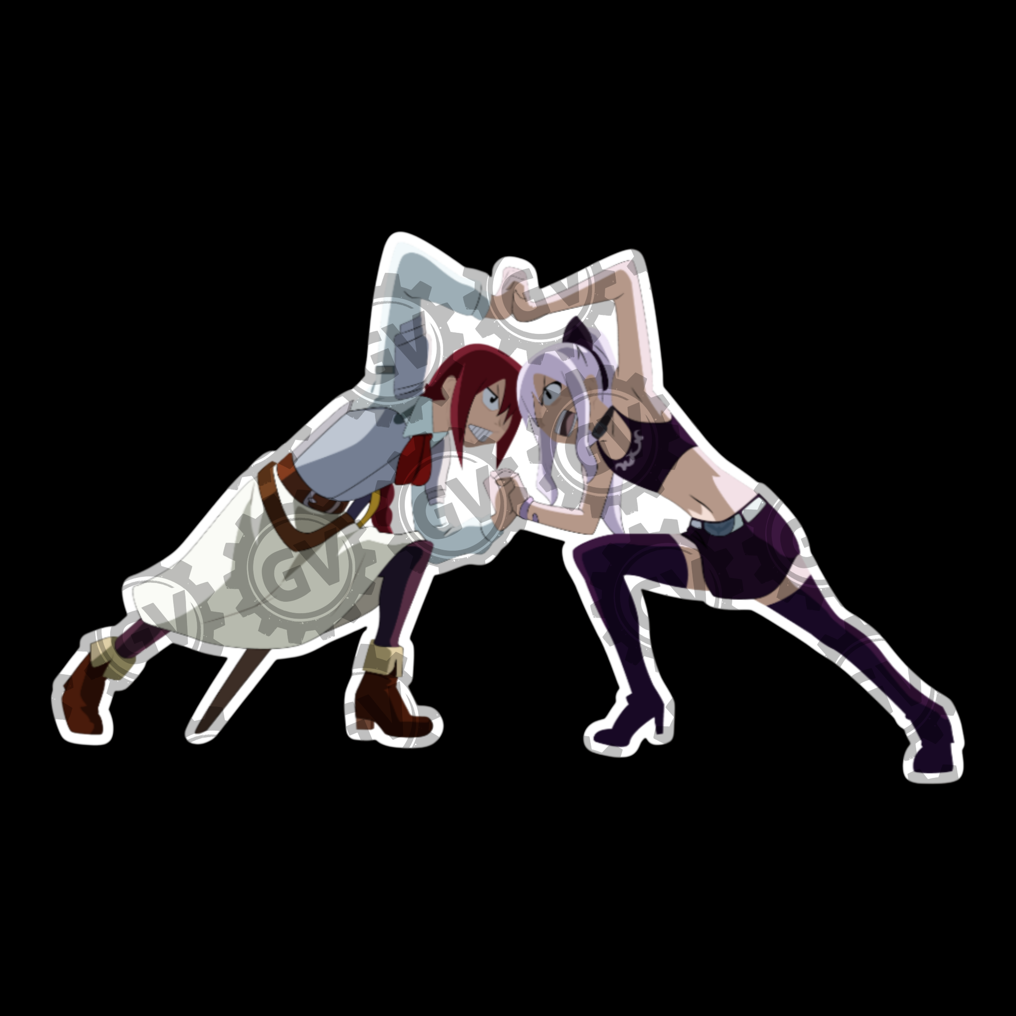 Erza Stickers Set 4