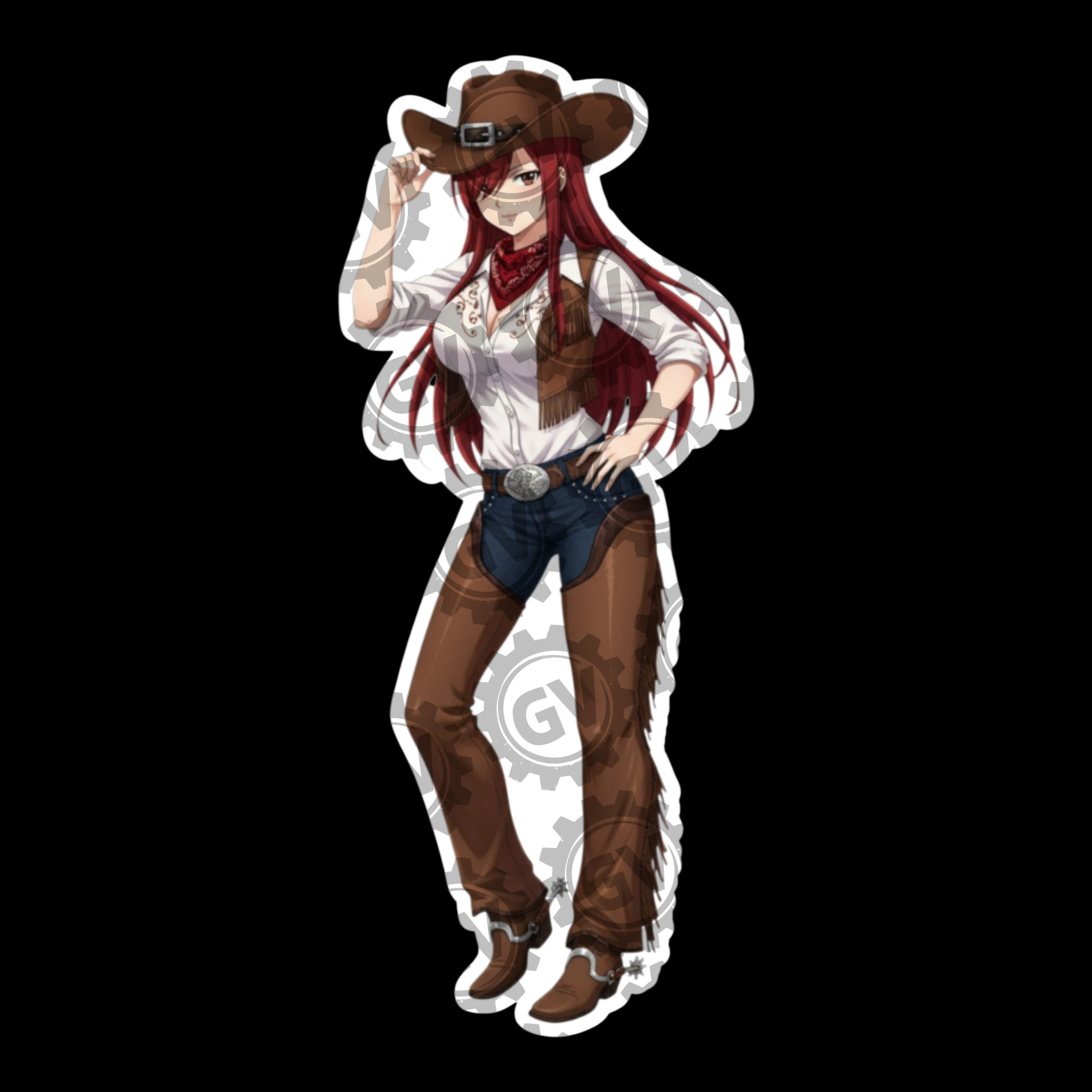 Erza Stickers Set 4