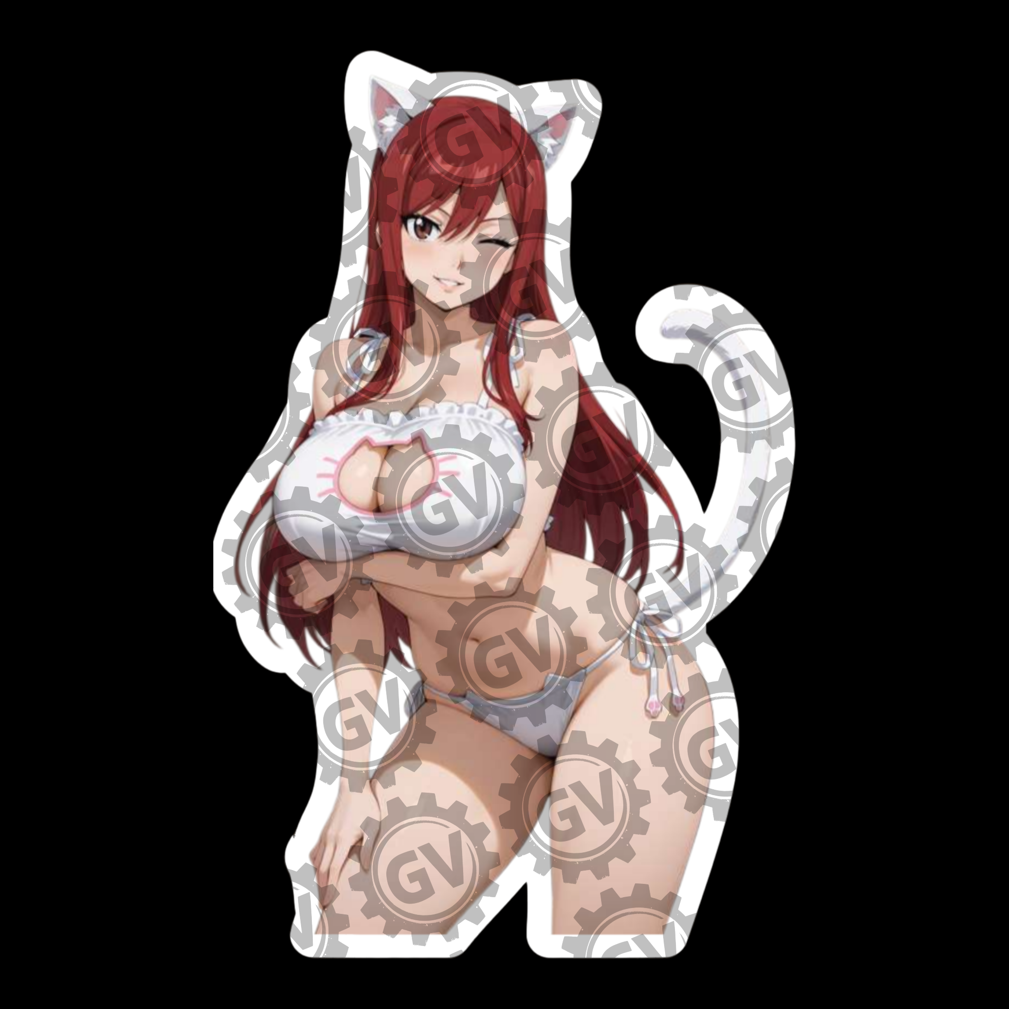 Erza Stickers Set 4