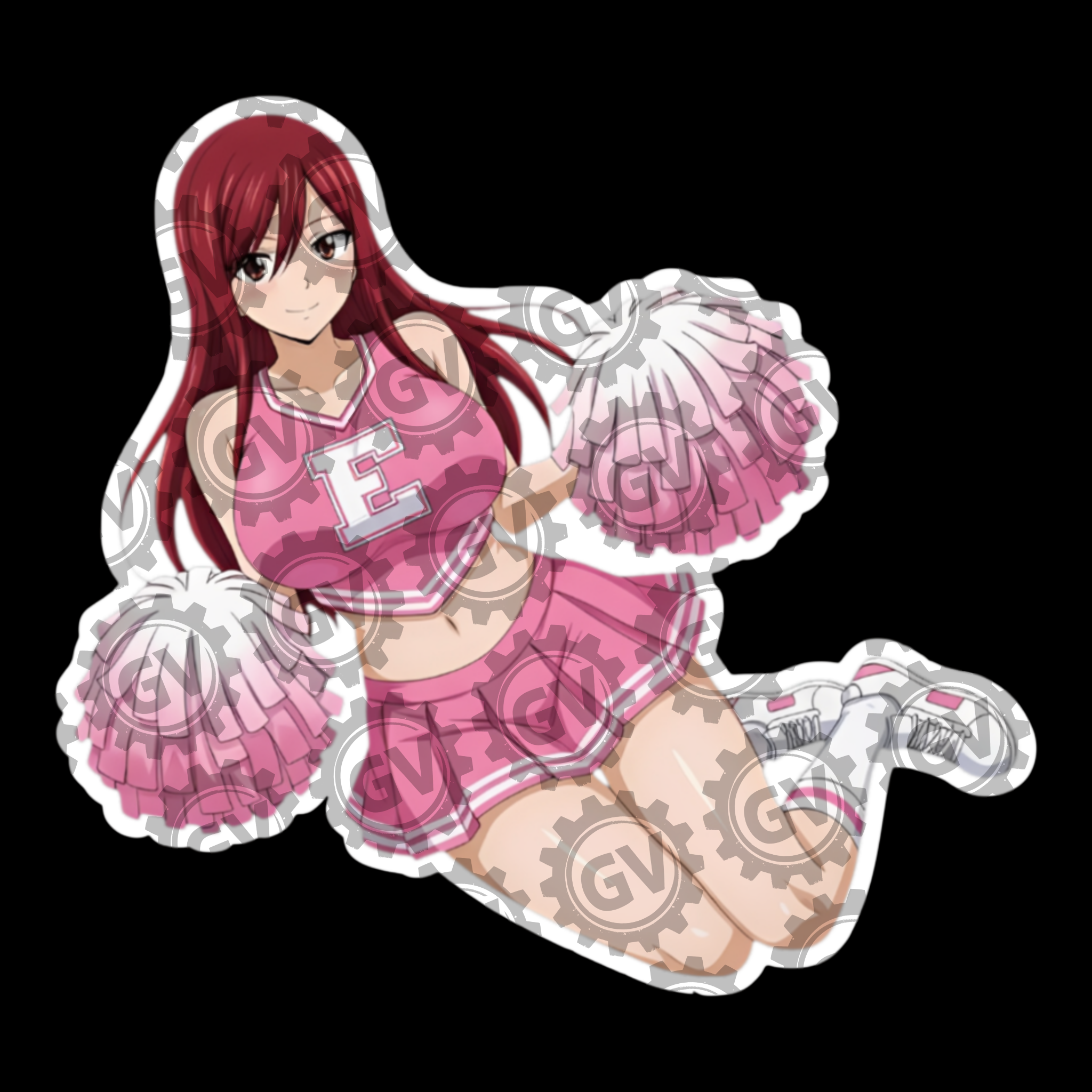 Erza Stickers Set 4