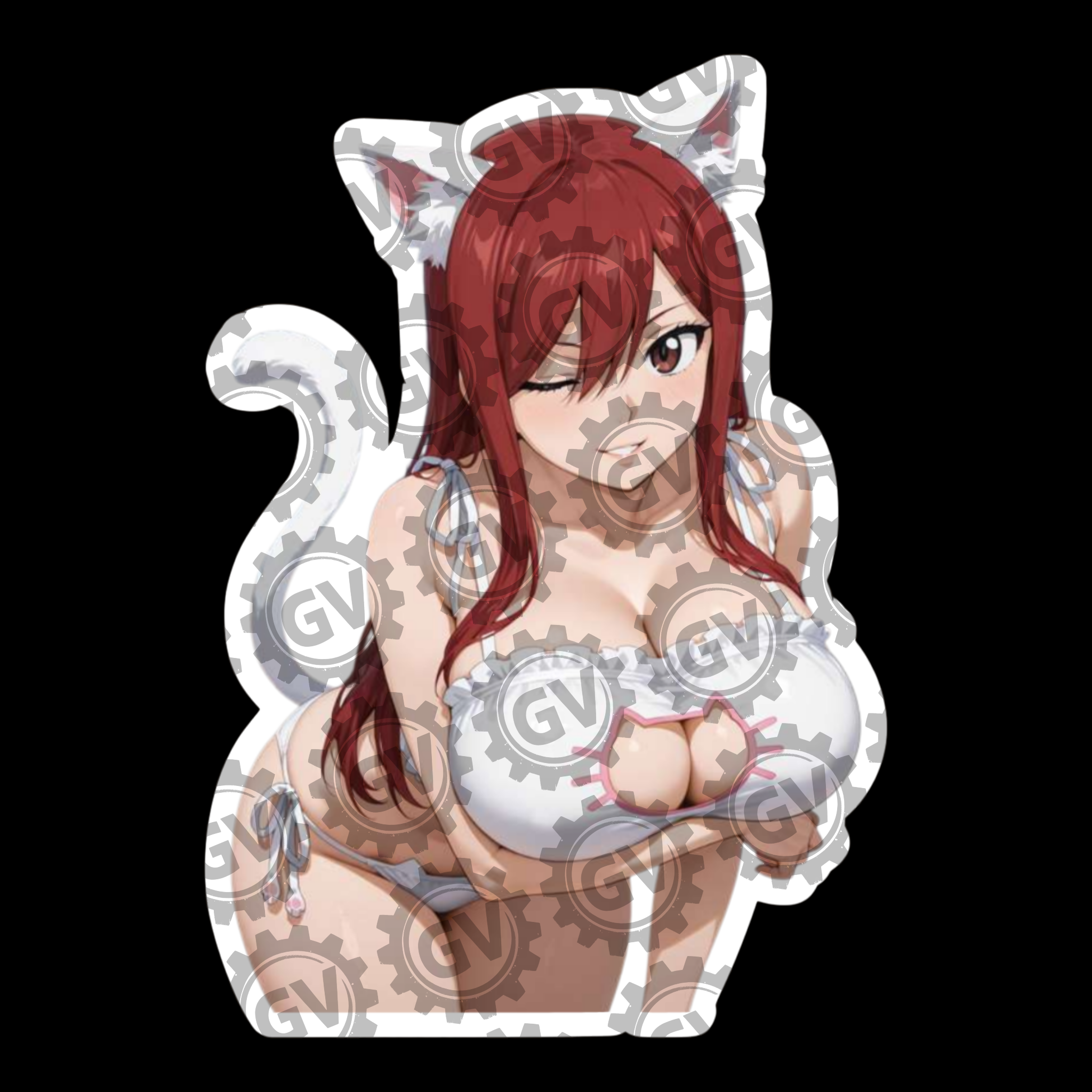 Erza Stickers Set 4