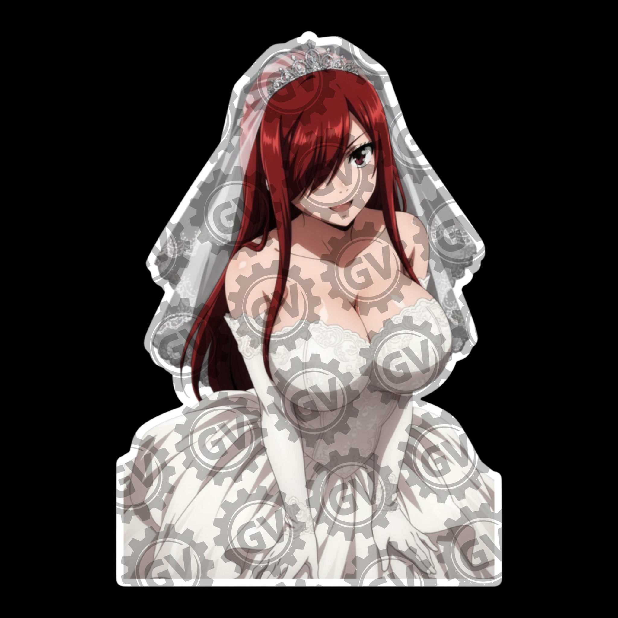 Erza Stickers Set 4