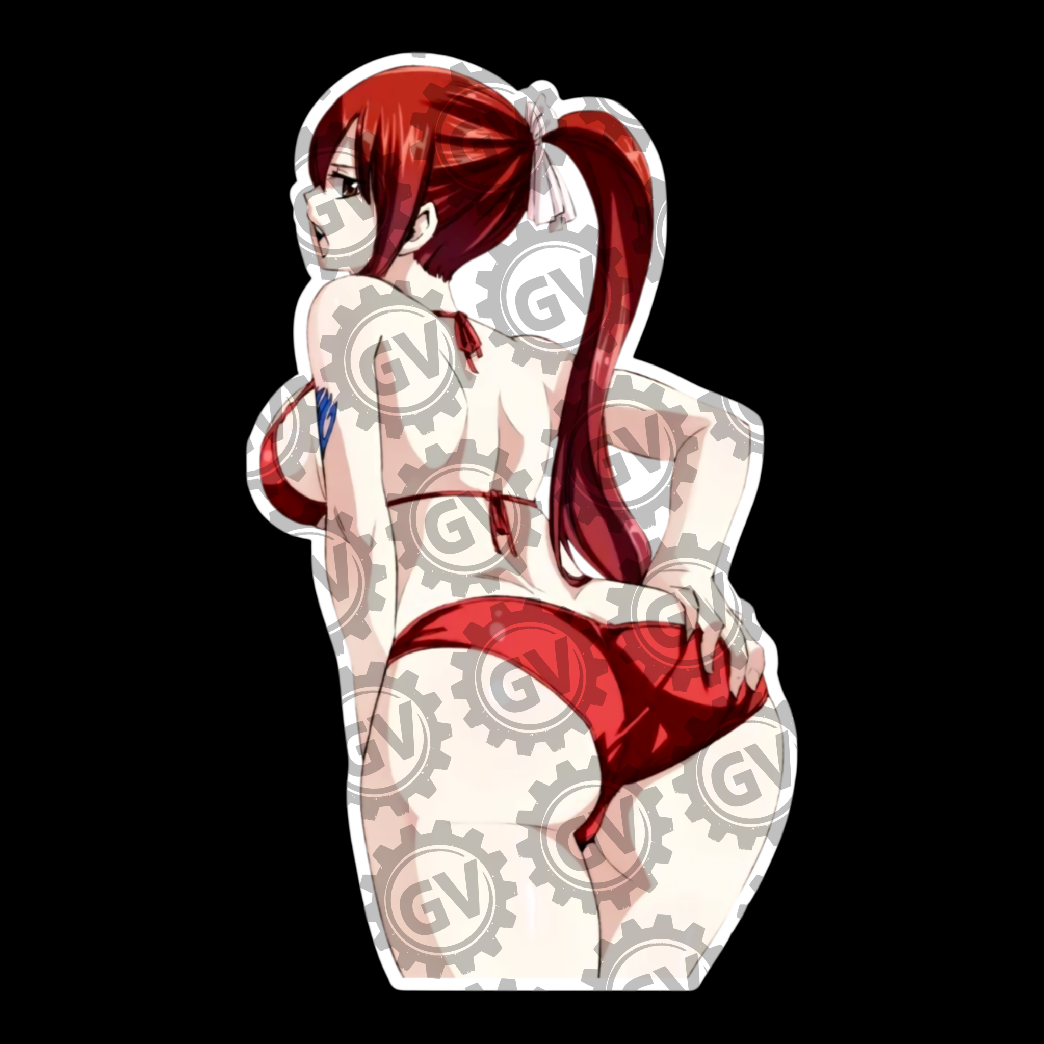 Erza Stickers Set 4