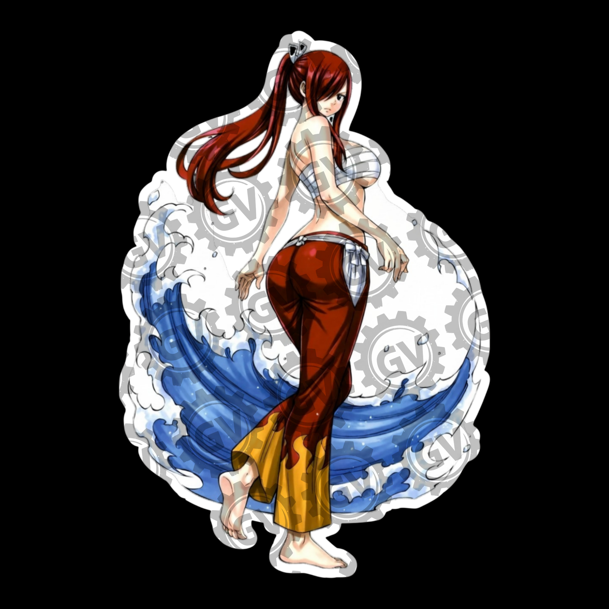 Erza Stickers Set 5