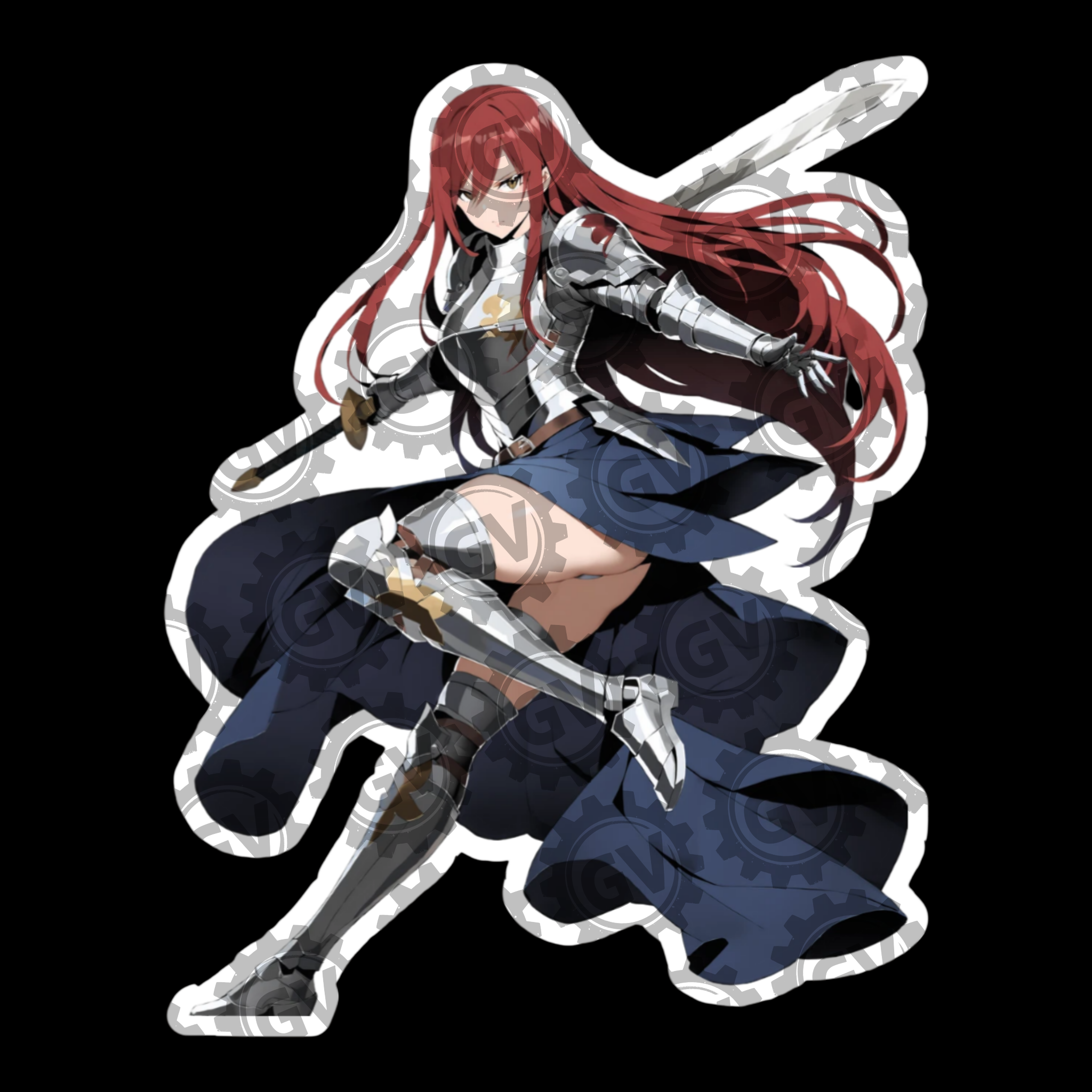 Erza Stickers Set 5