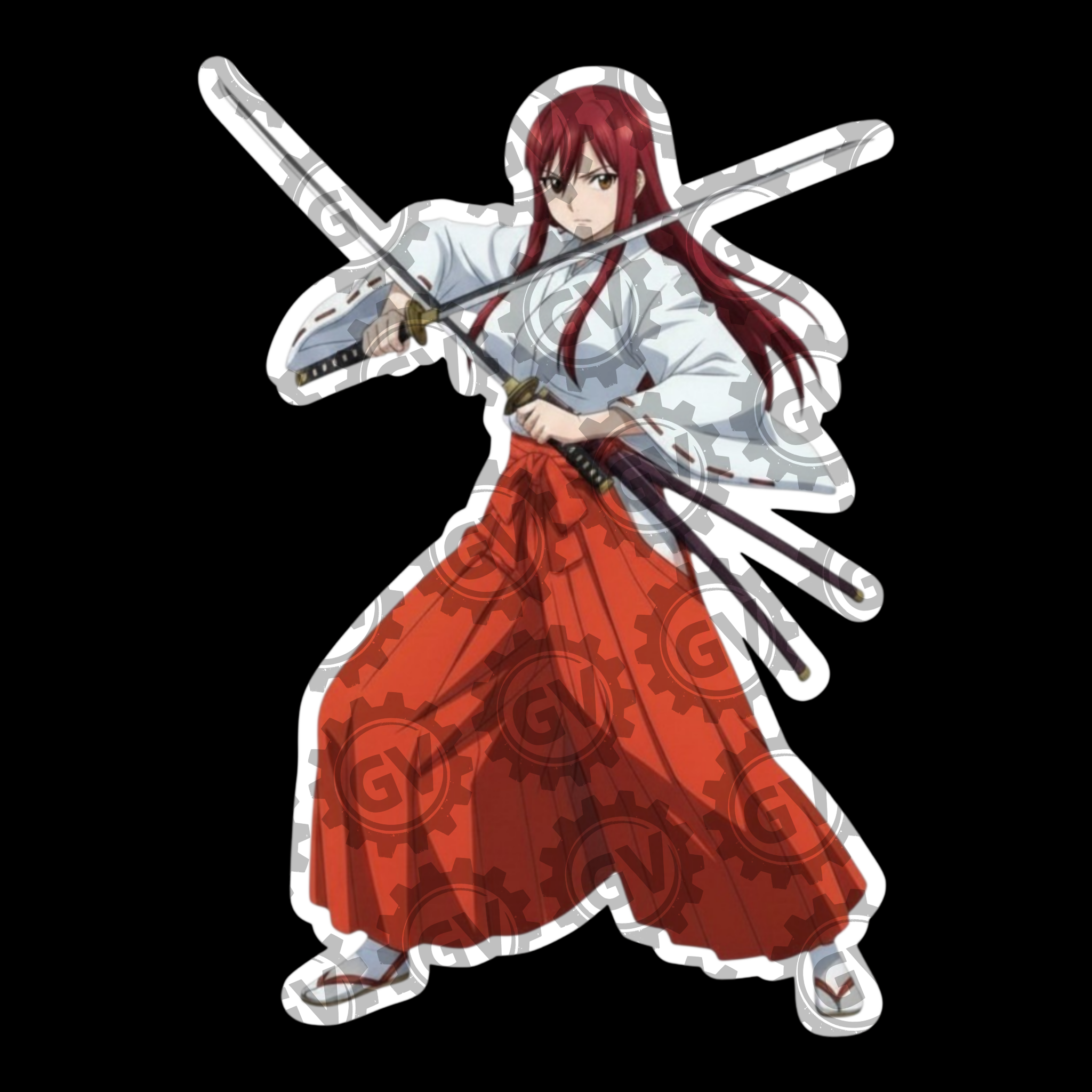 Erza Stickers Set 5