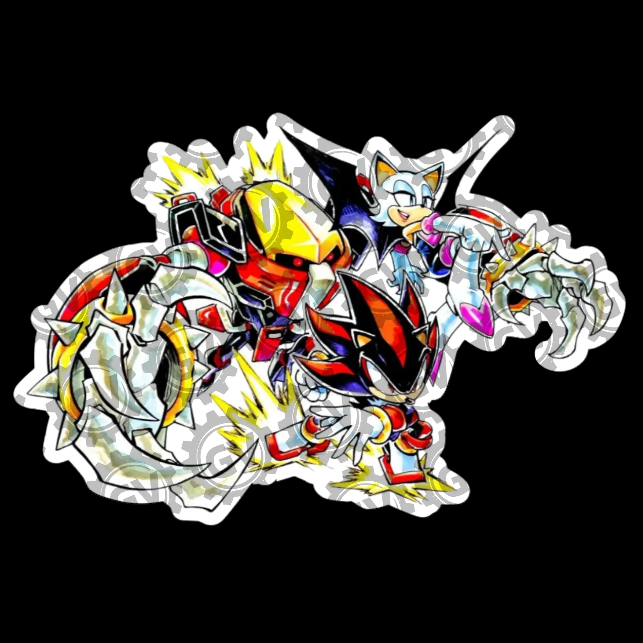 Shadow Stickers & Decals 5