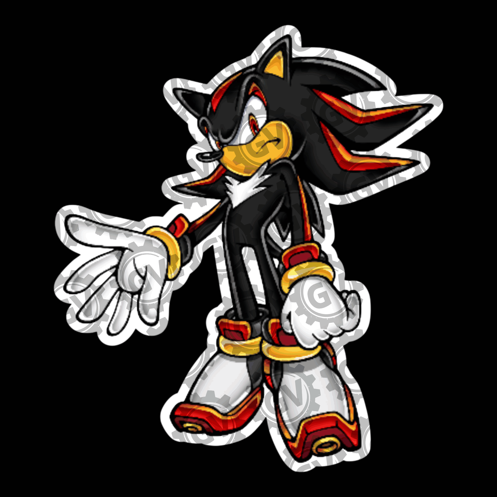 Shadow Stickers Set 1