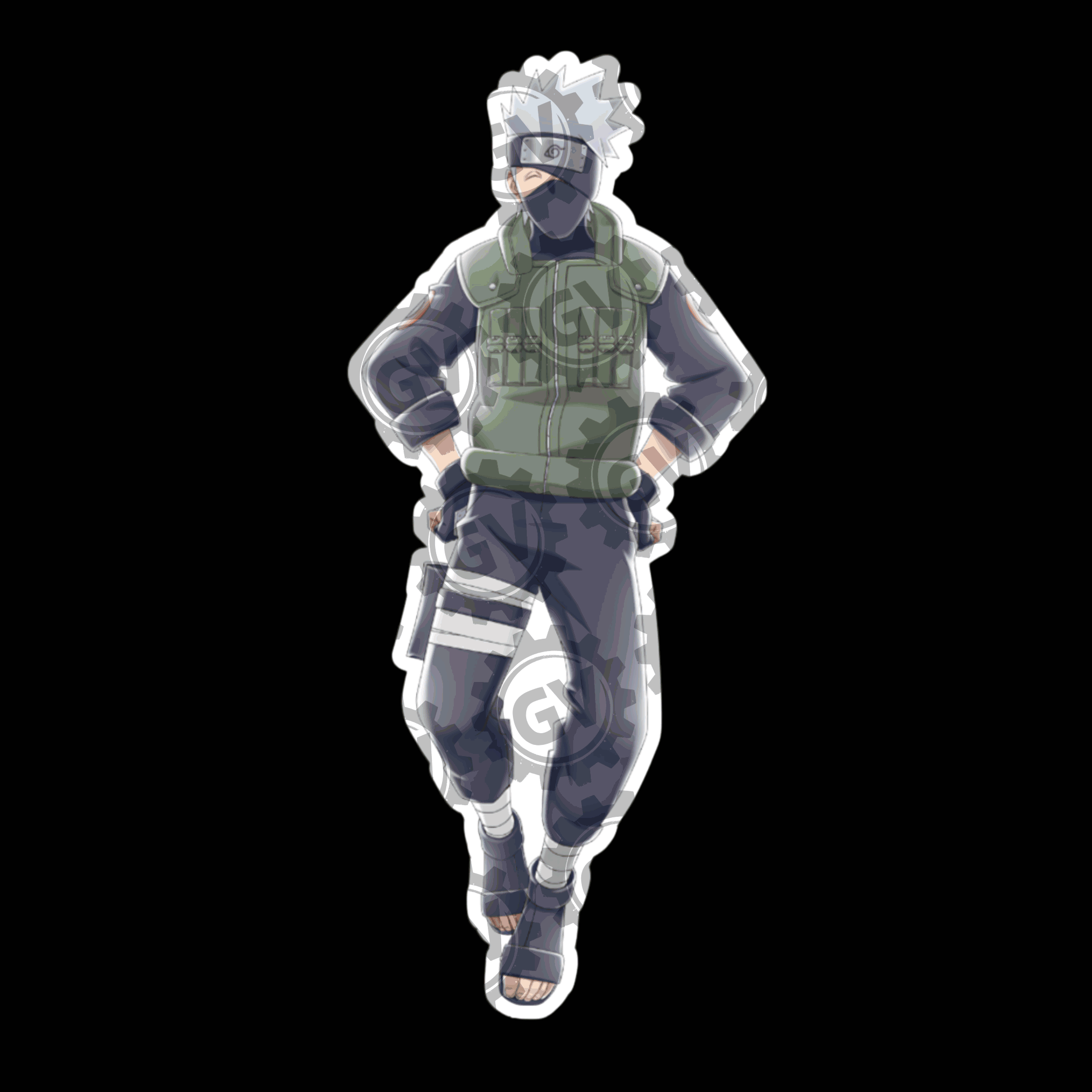 Kakashi Stickers Set 2