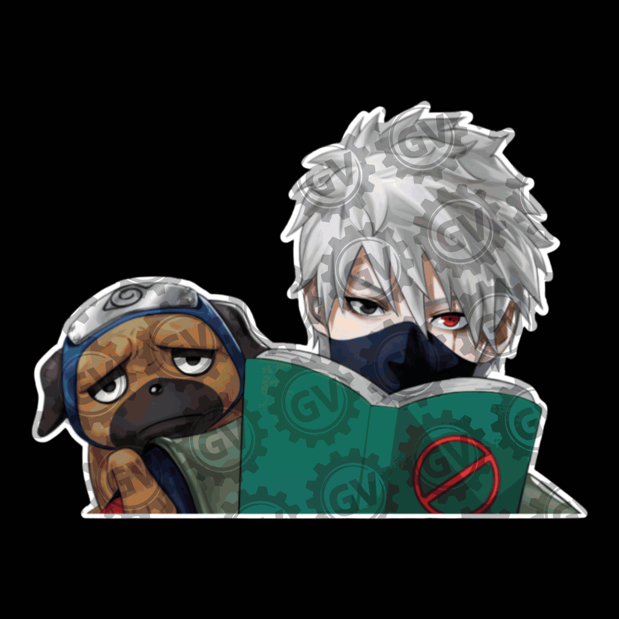 Kakashi Stickers Set 5