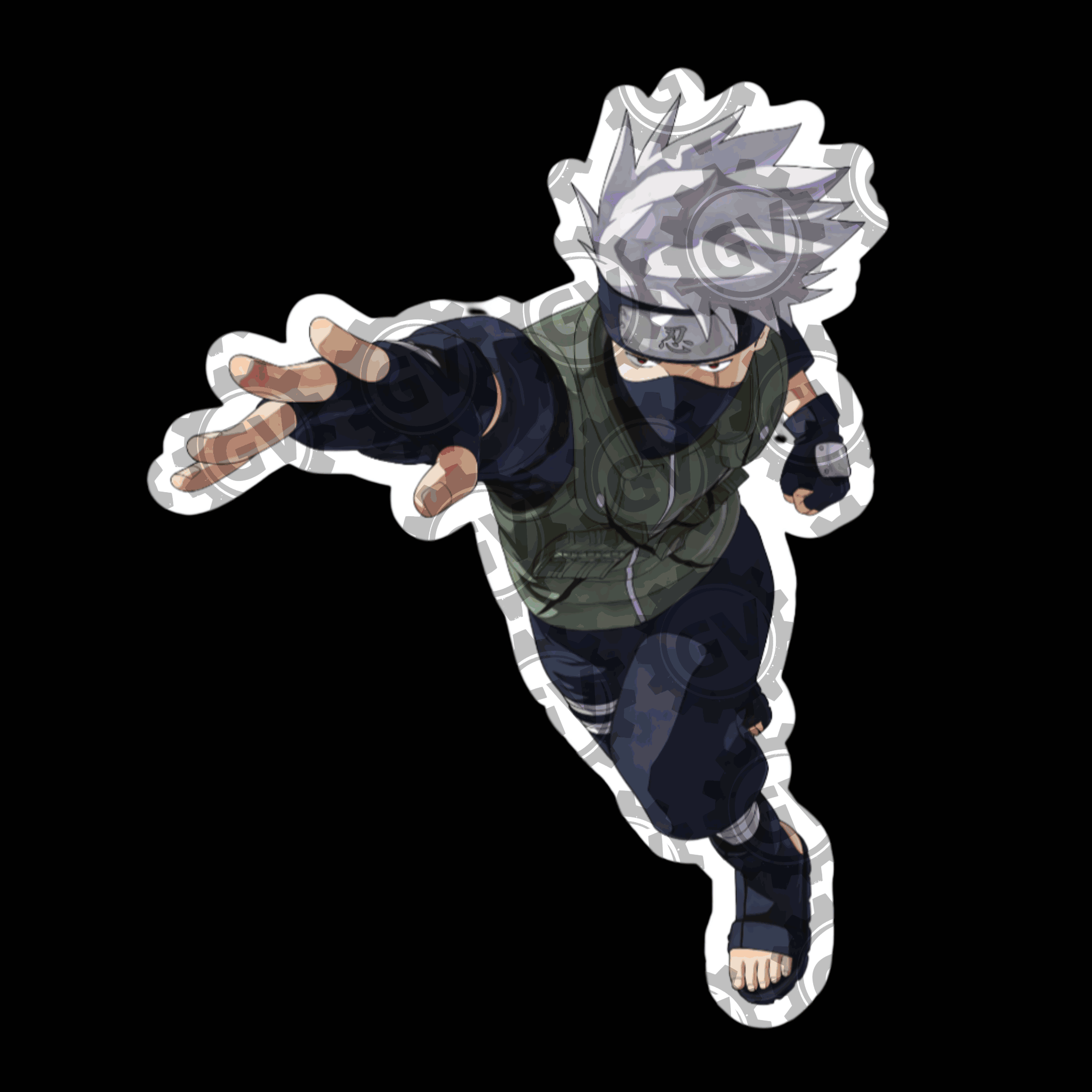 Kakashi Stickers Set 1