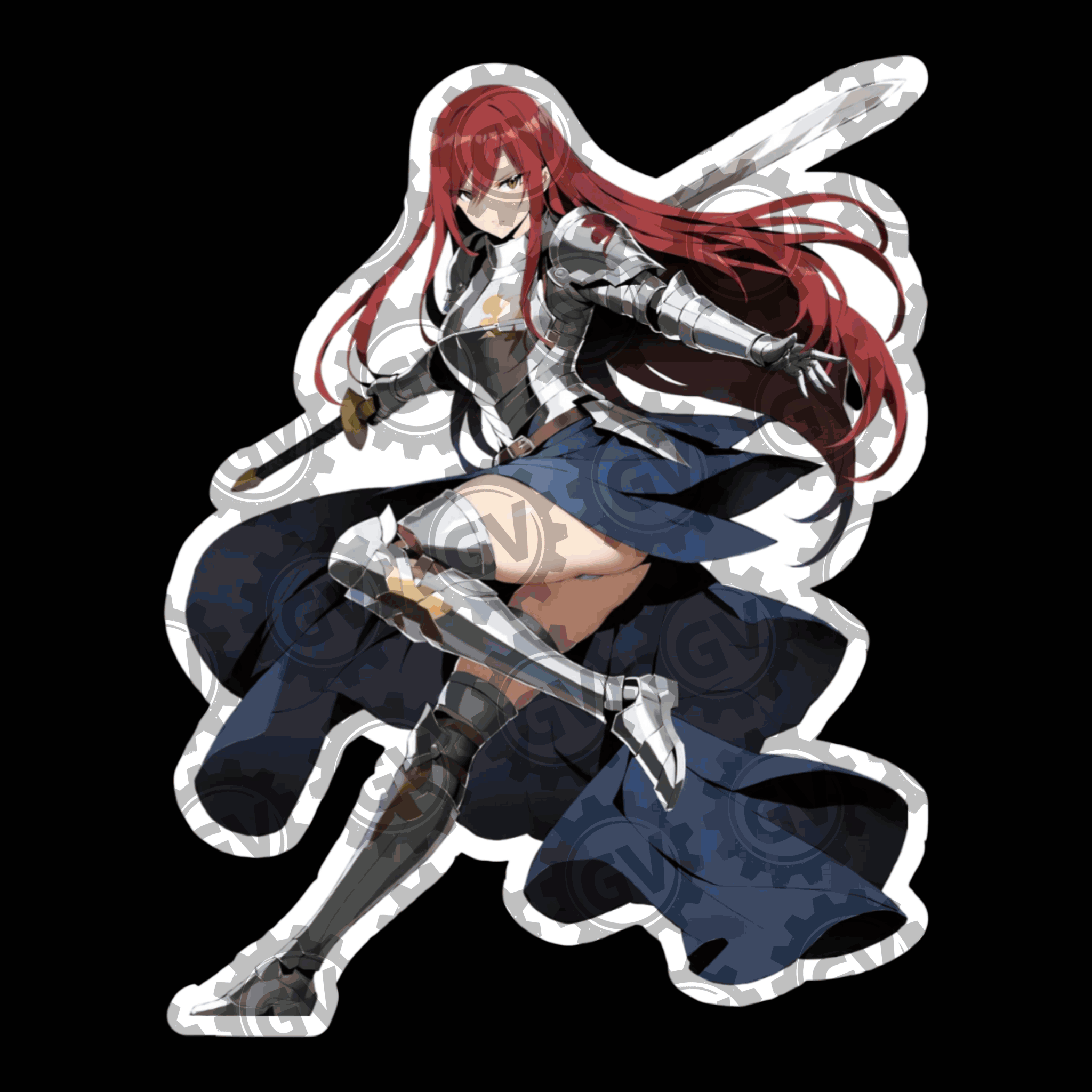 Erza Stickers Set 5