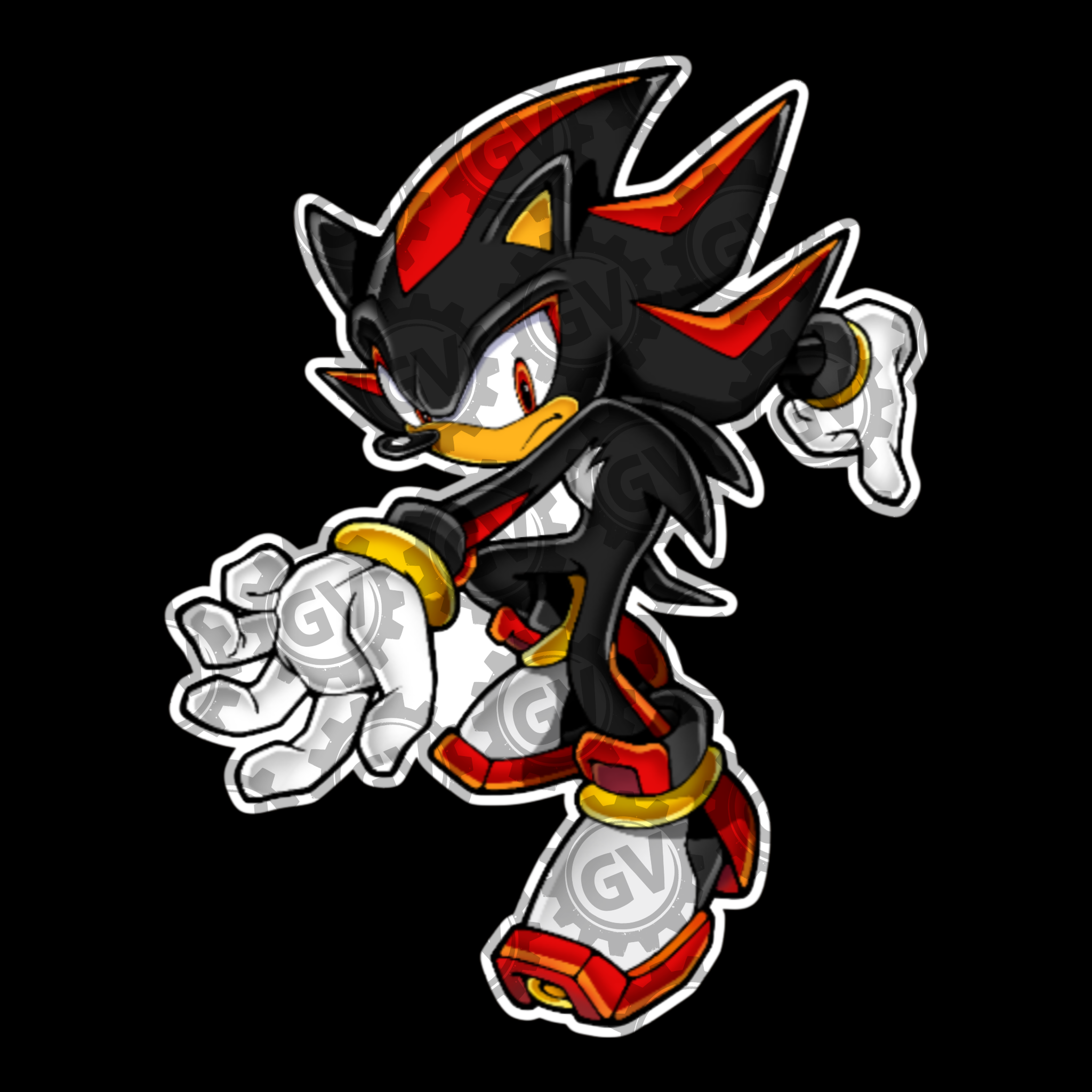 Shadow Stickers Set 1