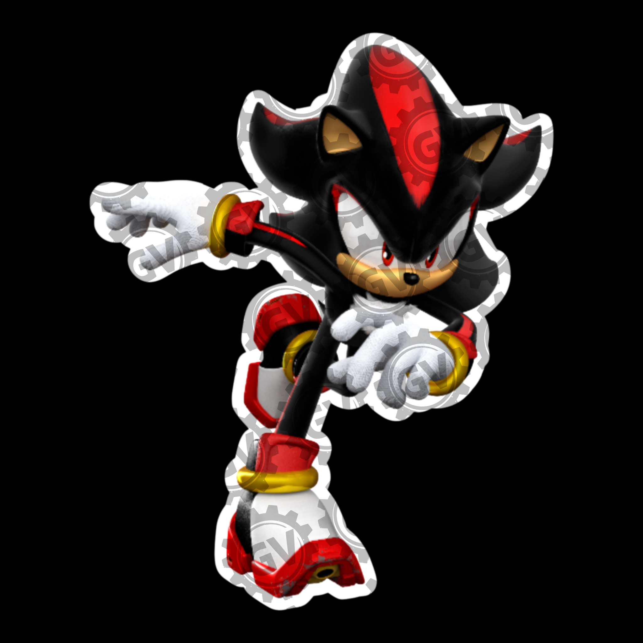 Shadow Stickers Set 1