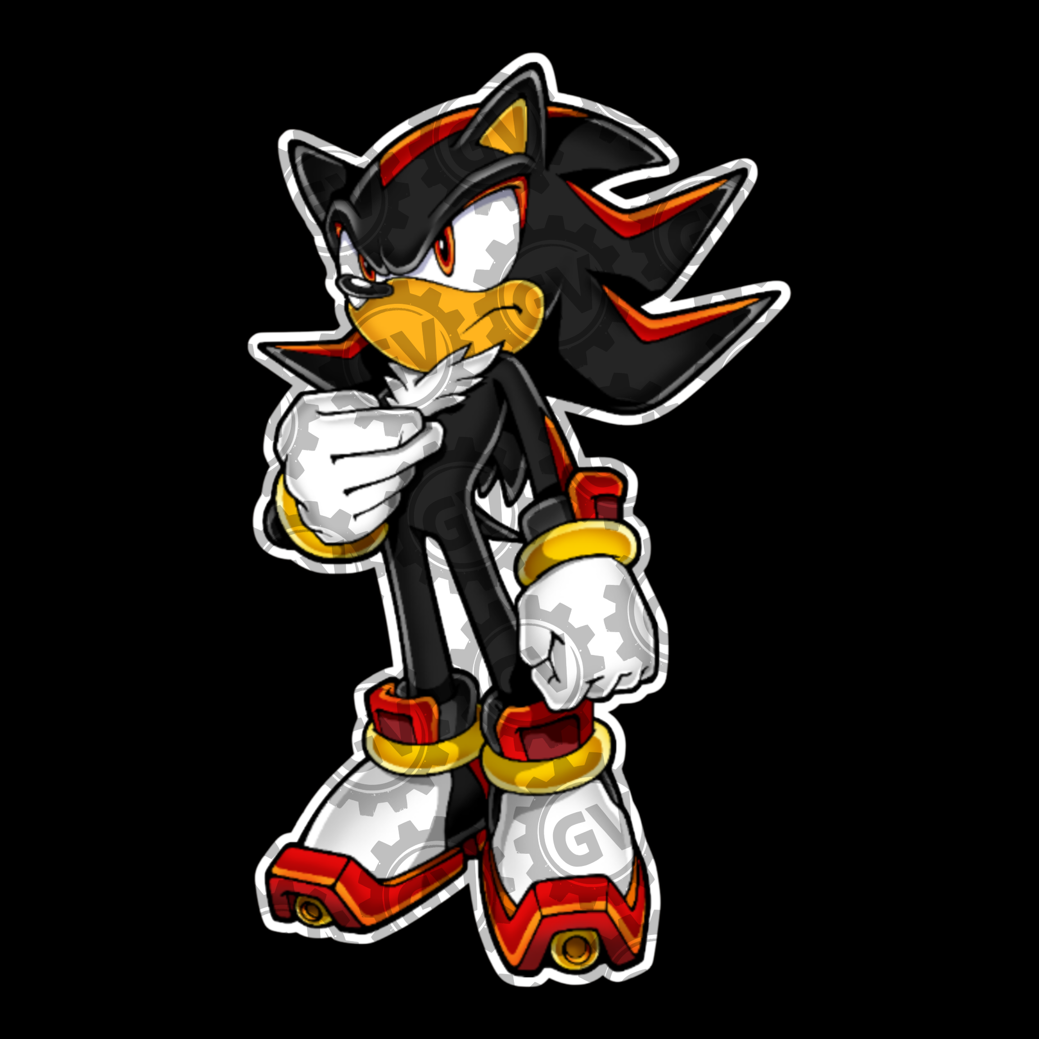 Shadow Stickers Set 1
