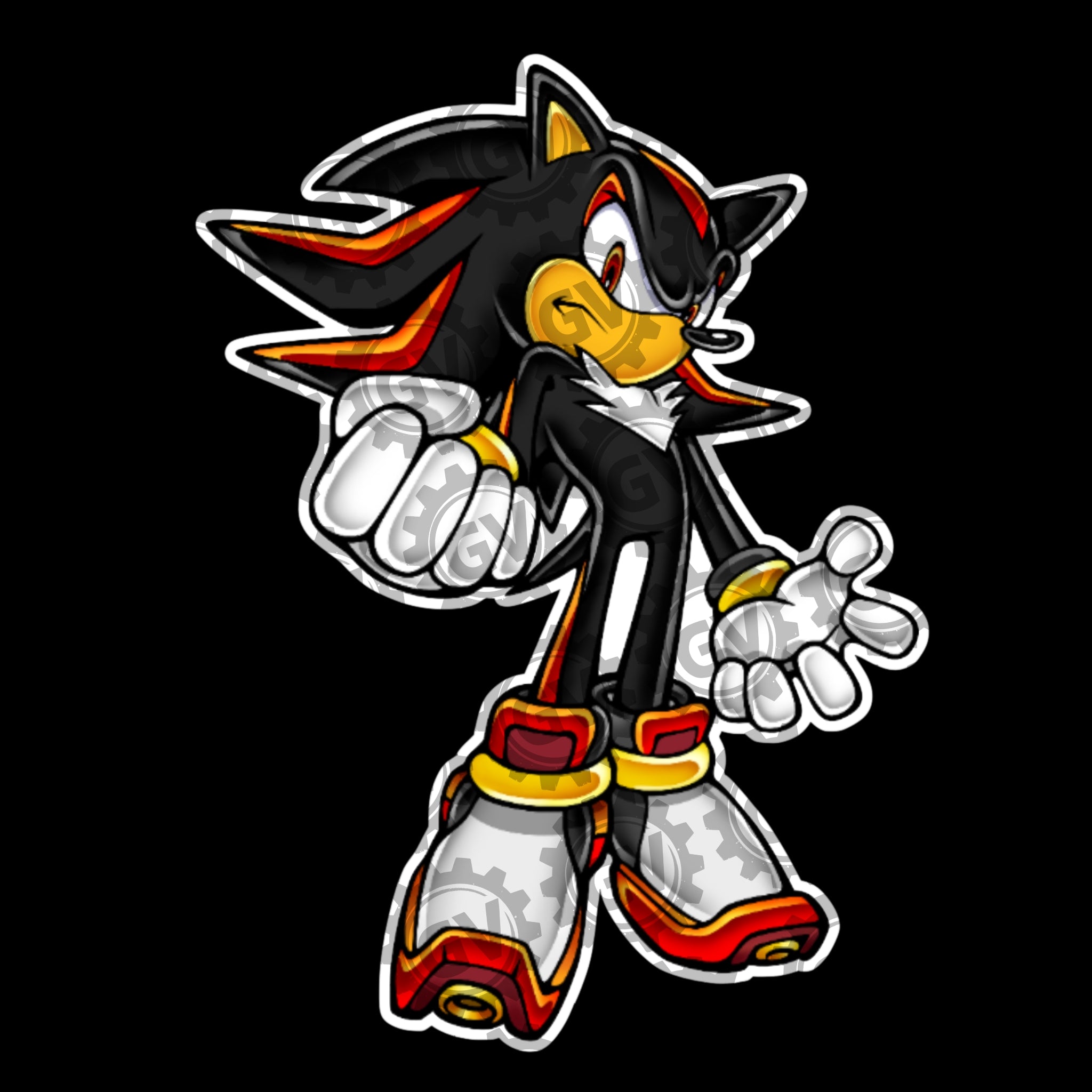 Shadow Stickers Set 4