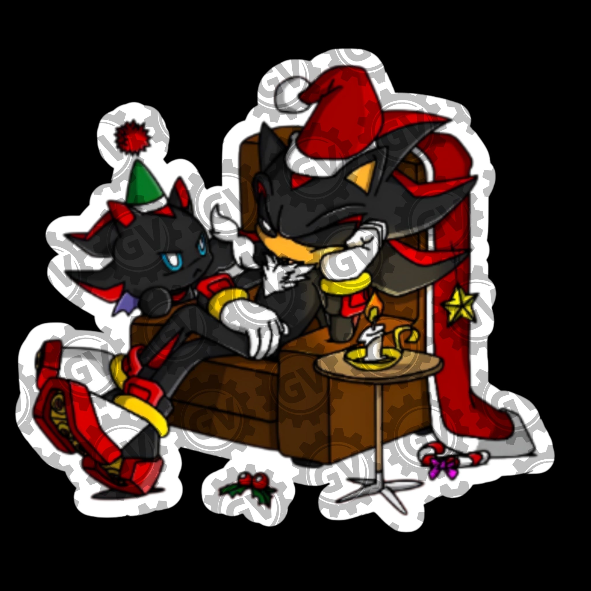 Shadow Stickers Set 4
