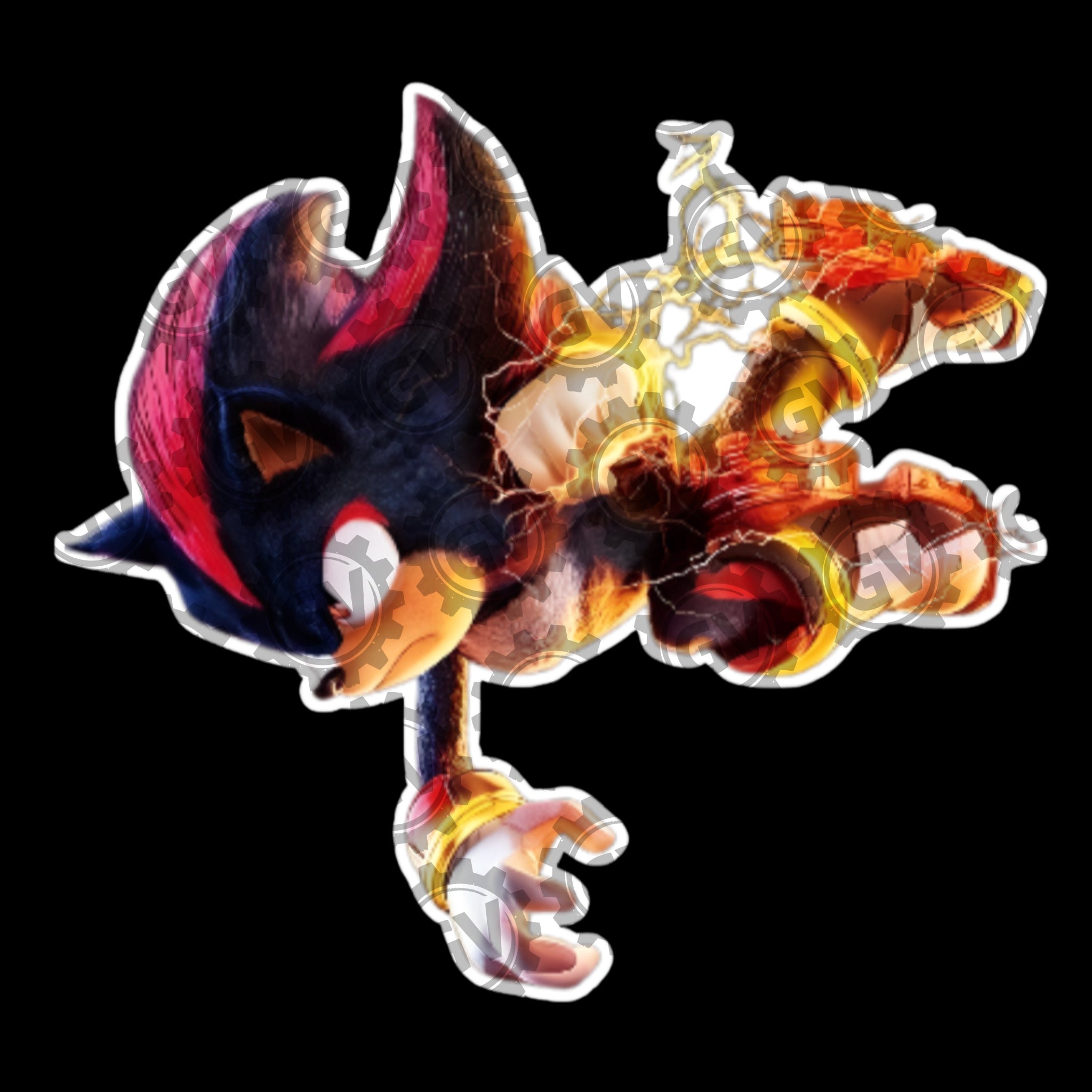 Shadow Stickers Set 4