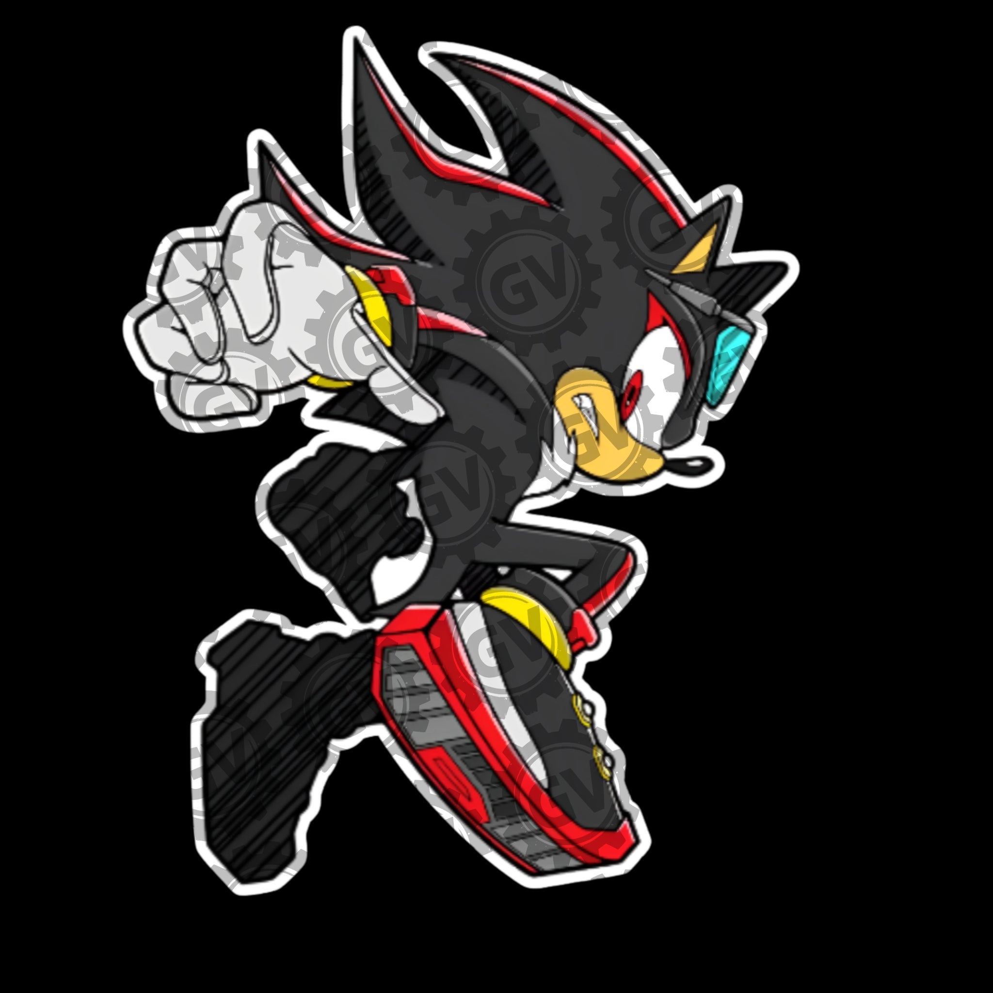Shadow Stickers Set 4