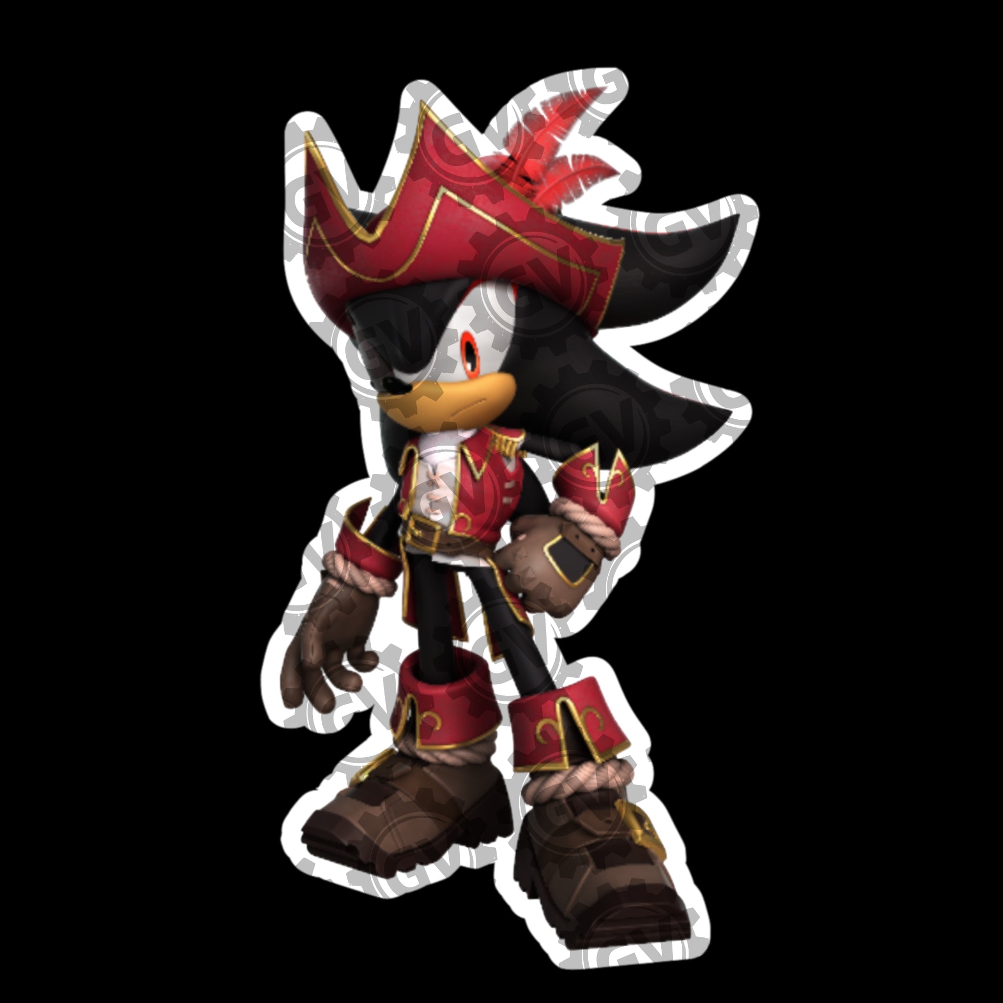 Shadow Stickers Set 4