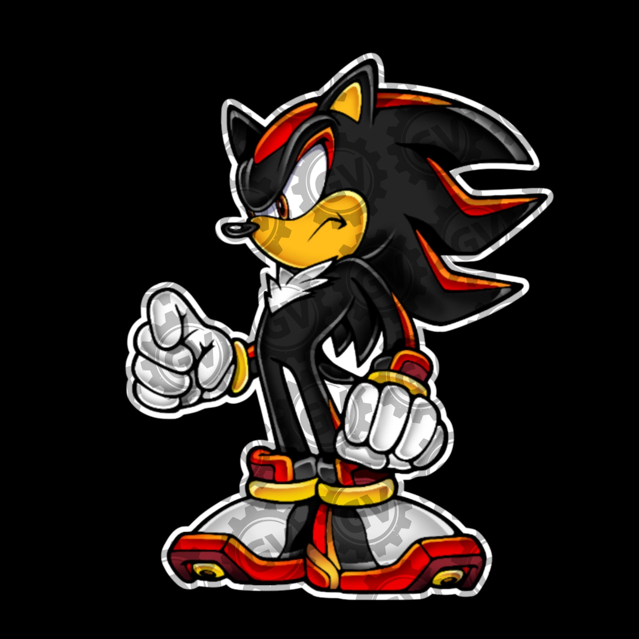 Shadow Stickers Set 4