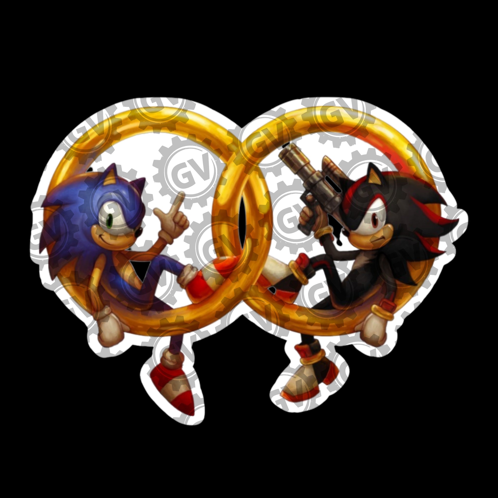 Shadow Stickers Set 4