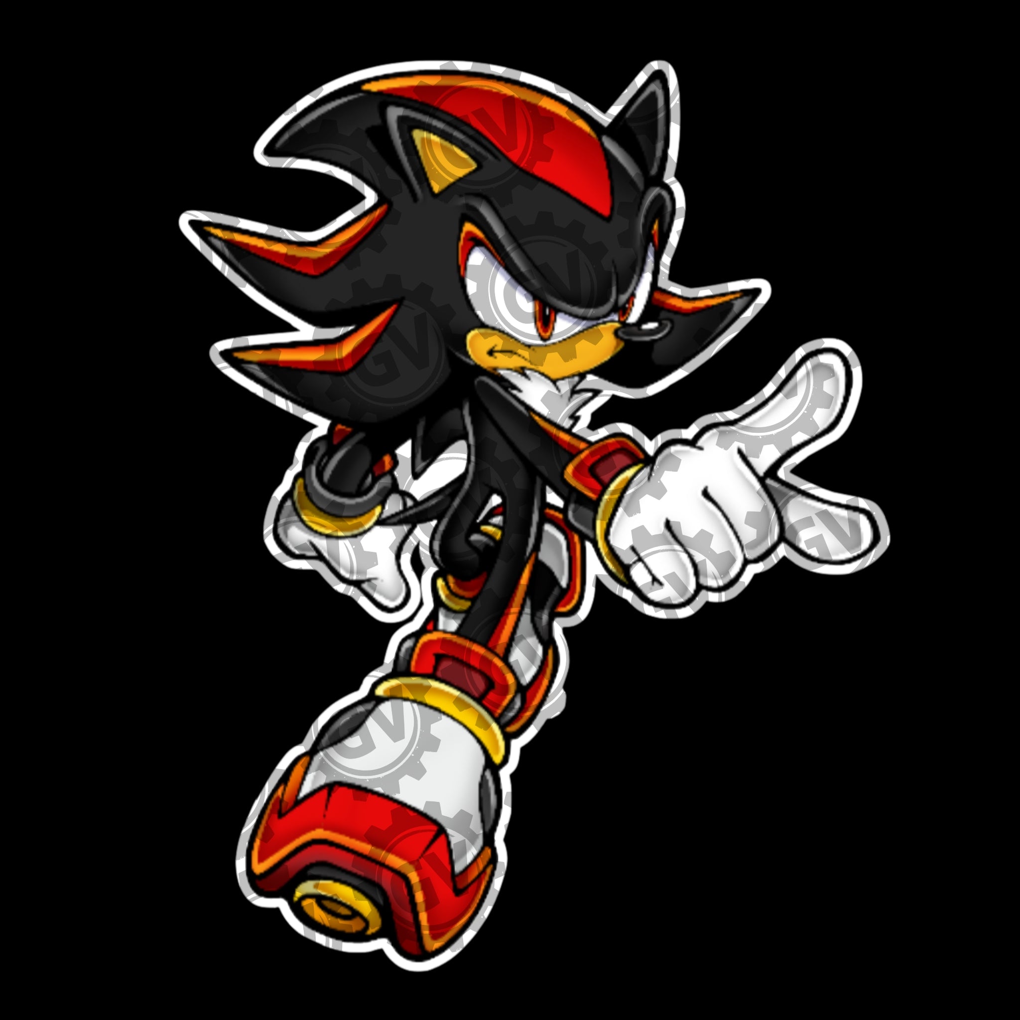 Shadow Stickers Set 4