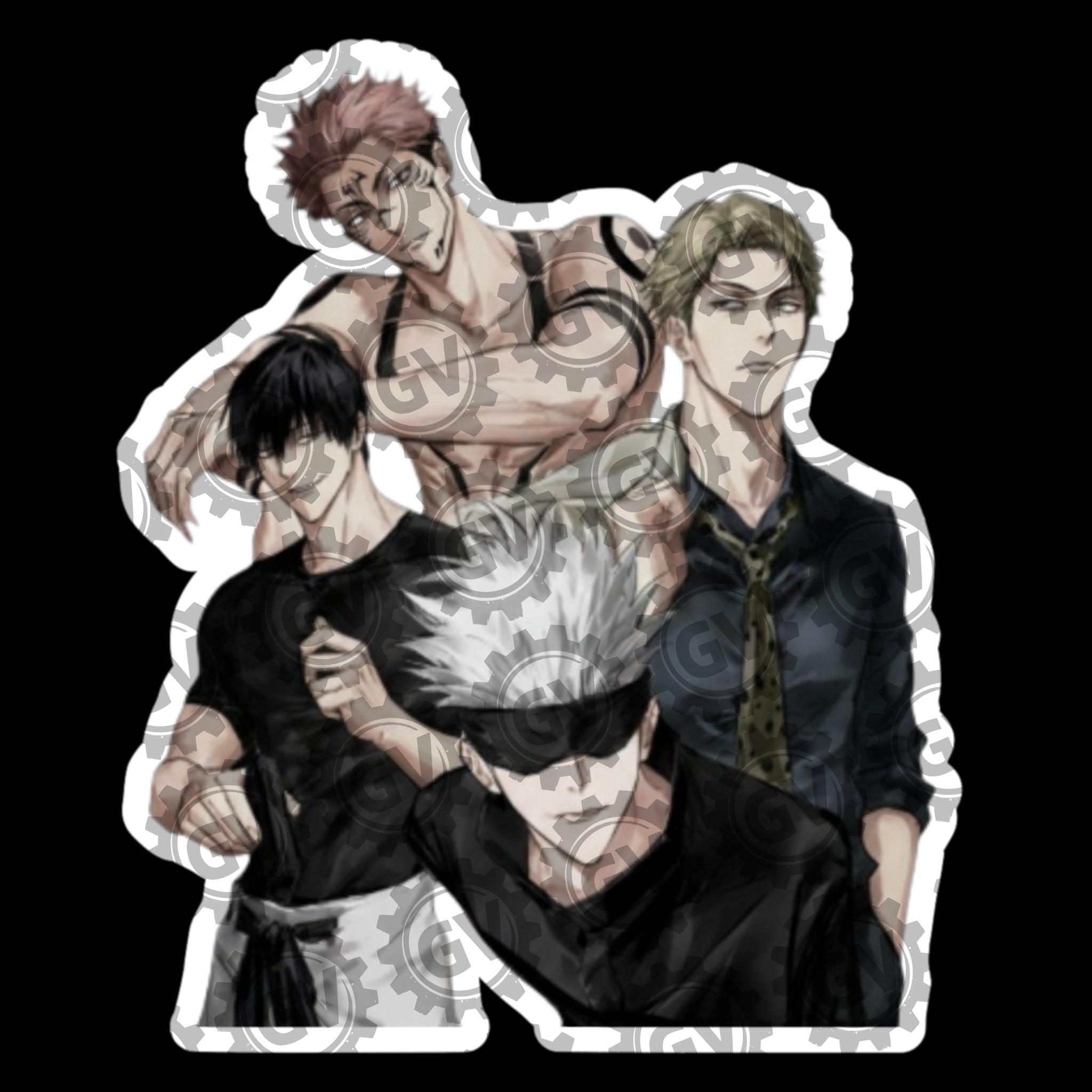 Gojo Stickers 3