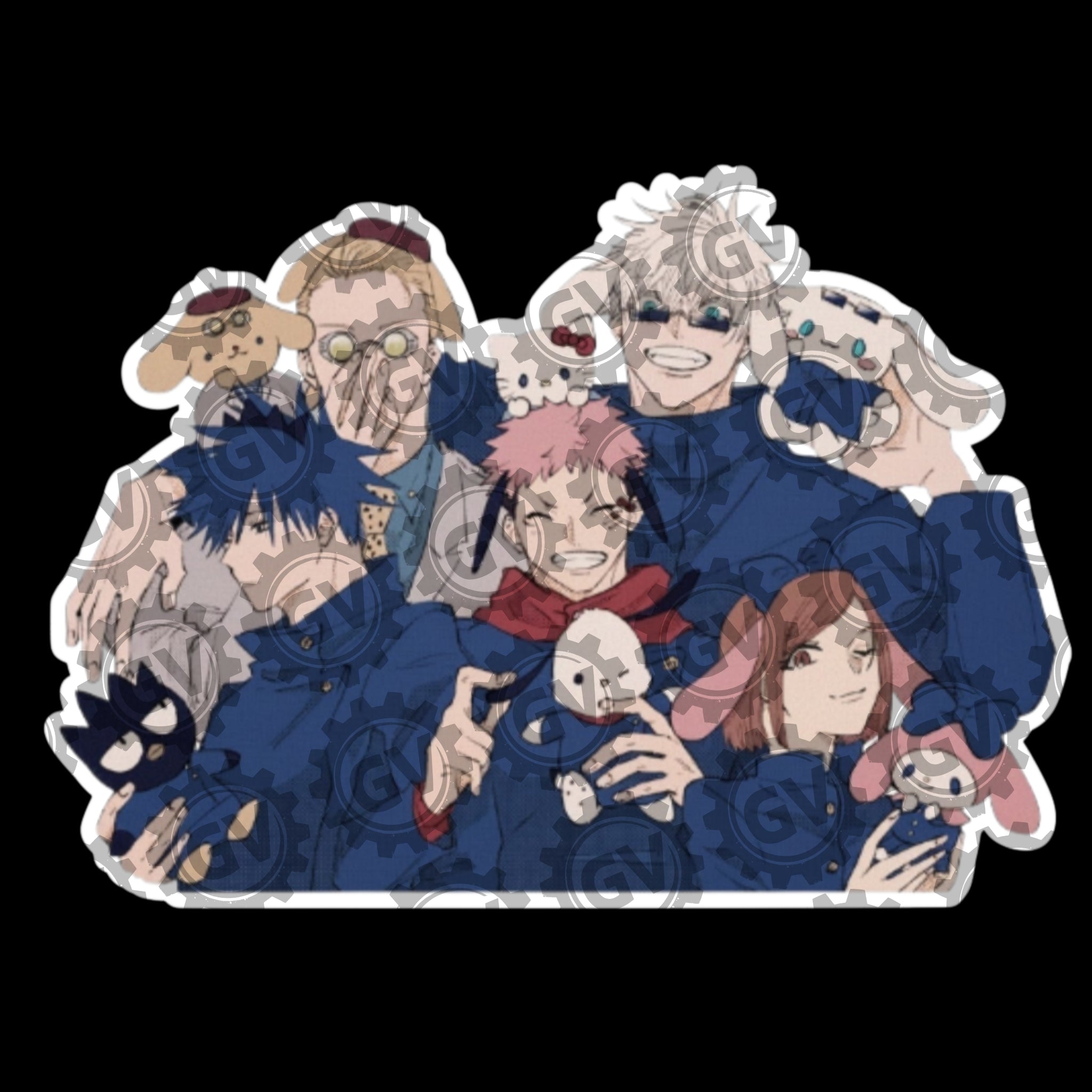 Gojo Stickers 5