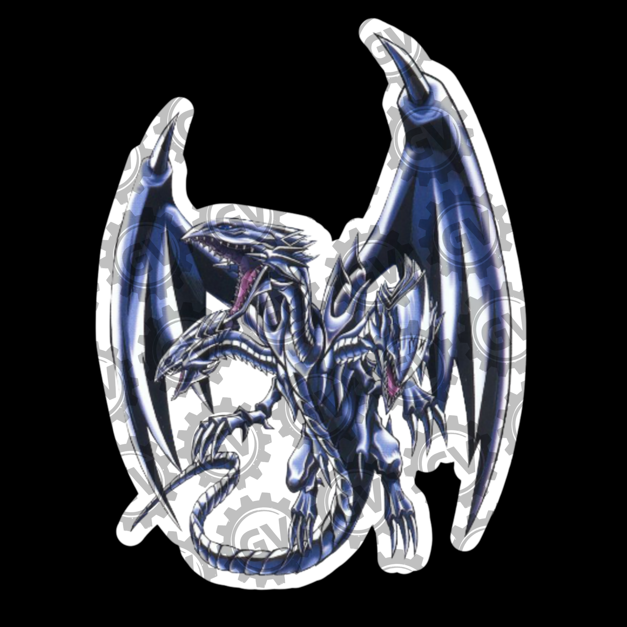 Blue Eyes White Dragon Stickers & Decals