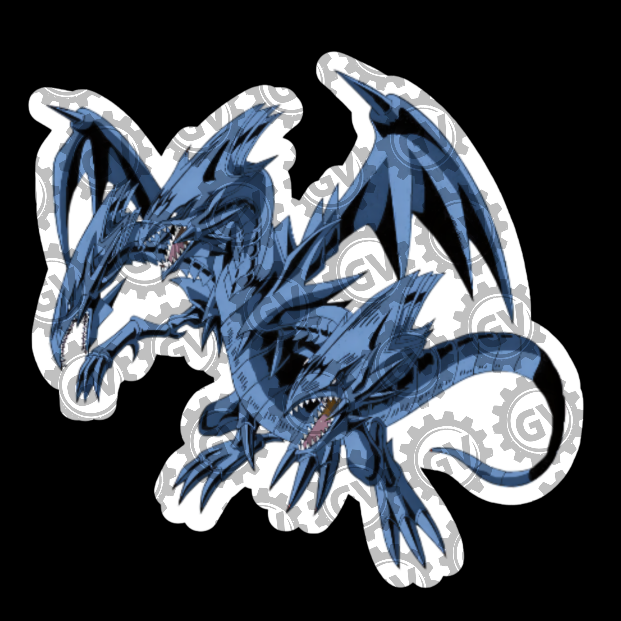 Blue Eyes White Dragon Stickers & Decals