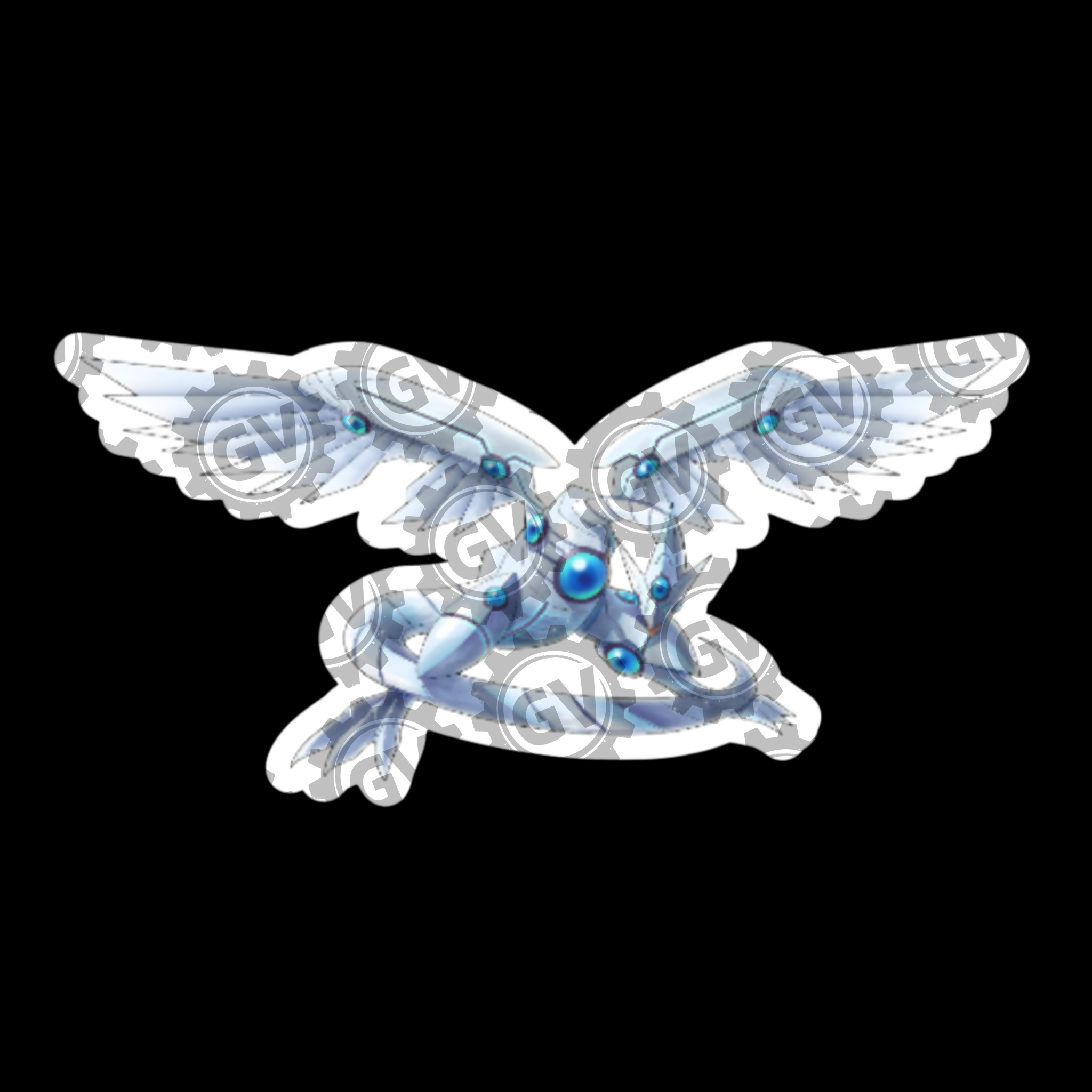 Blue Eyes White Dragon Stickers & Decals