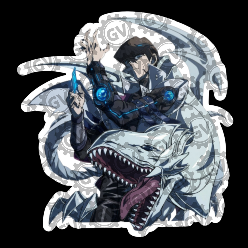 Blue Eyes White Dragon Stickers & Decals