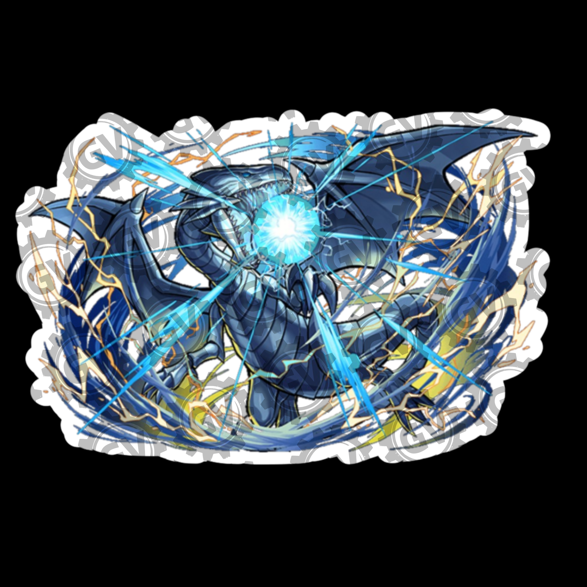 Blue Eyes White Dragon Stickers & Decals