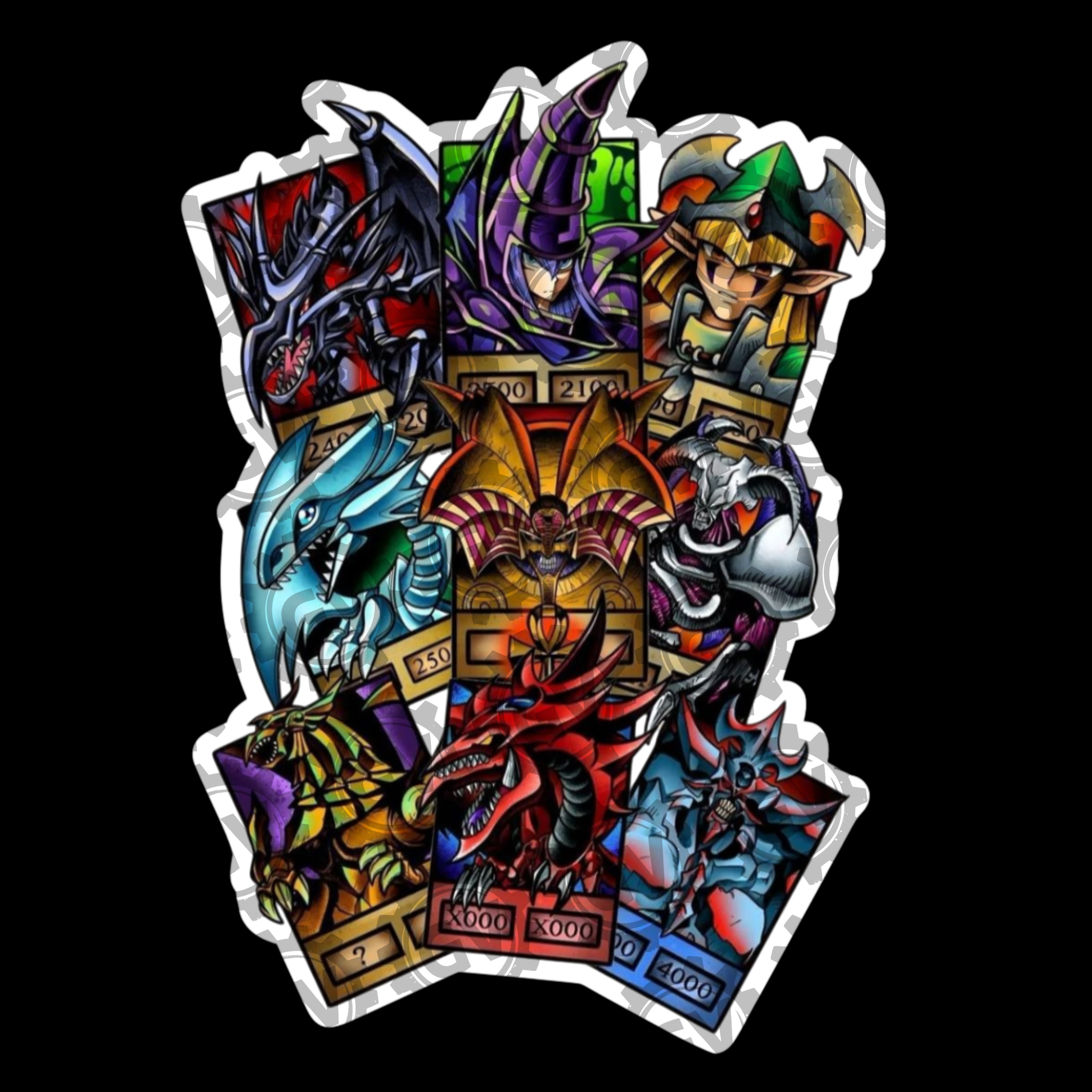 Blue Eyes White Dragon Stickers & Decals