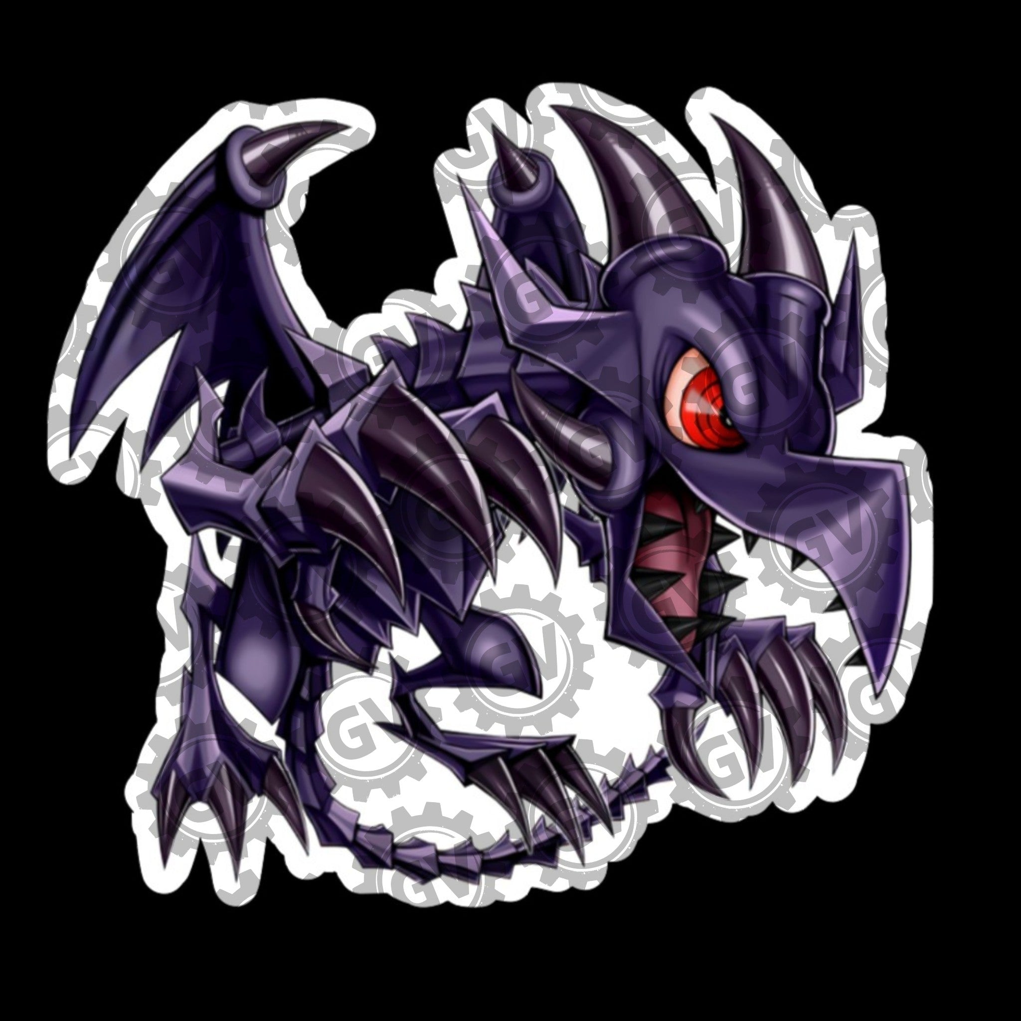 Red Eyes Black Dragon Stickers & Decals