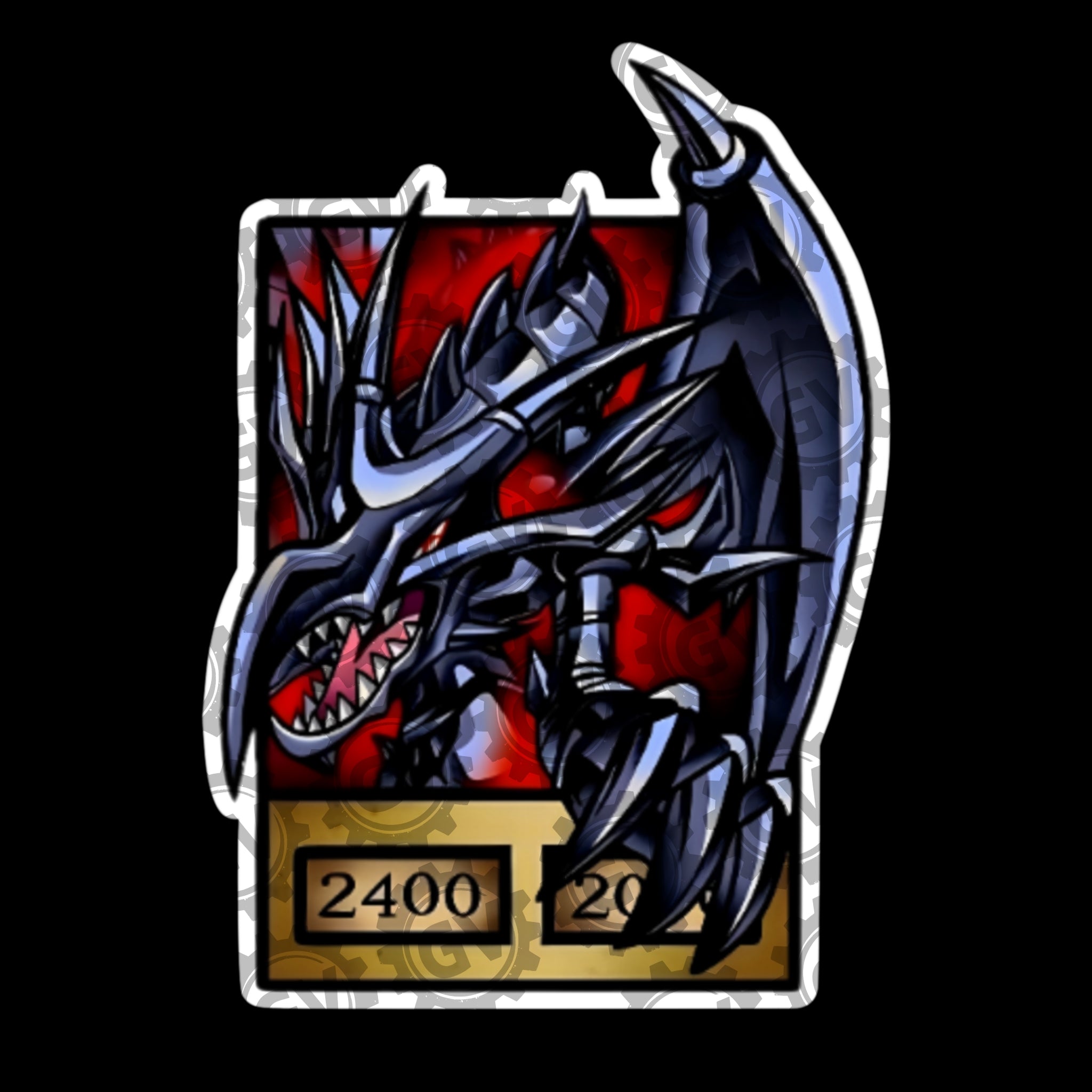 Red Eyes Black Dragon Stickers & Decals