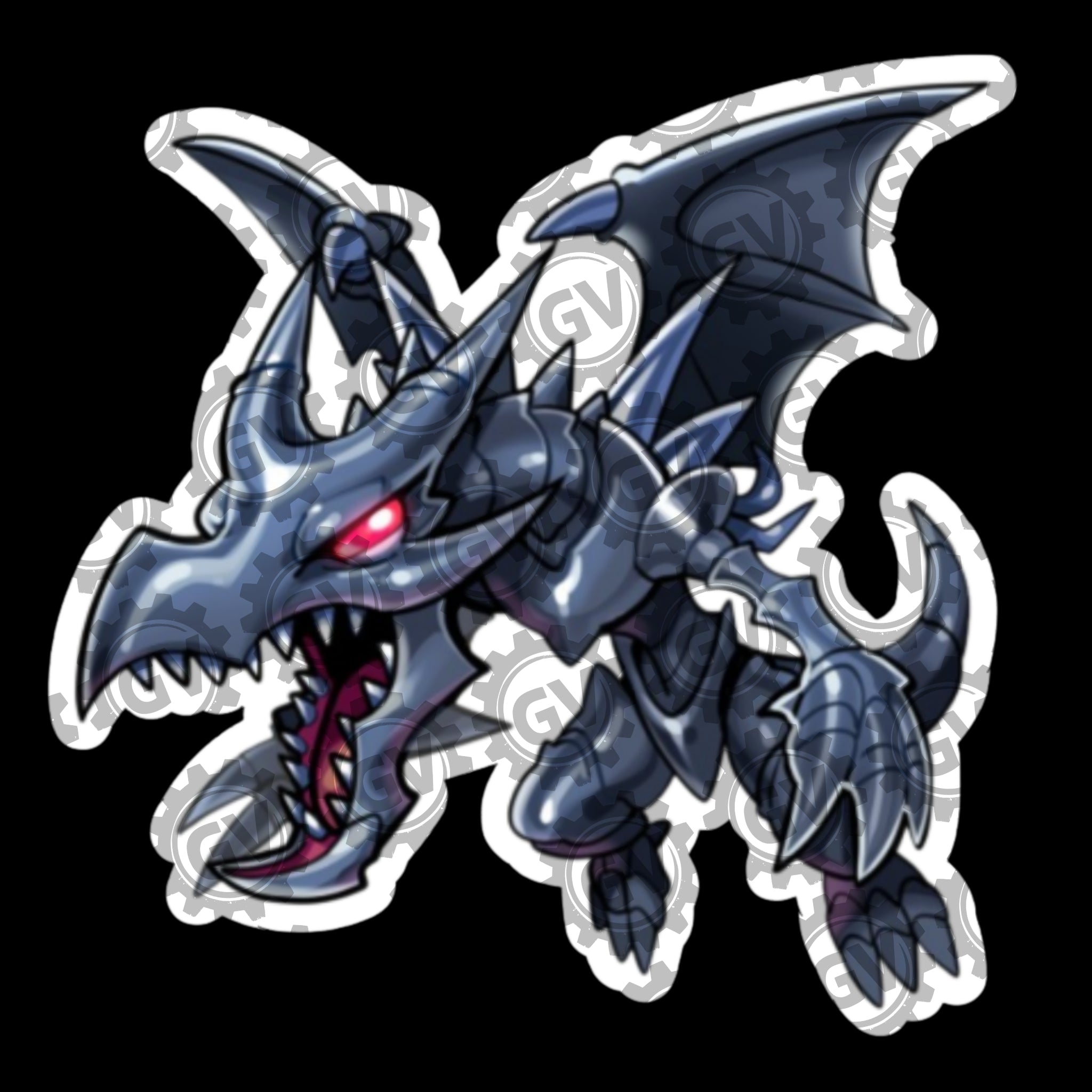 Red Eyes Black Dragon Stickers & Decals
