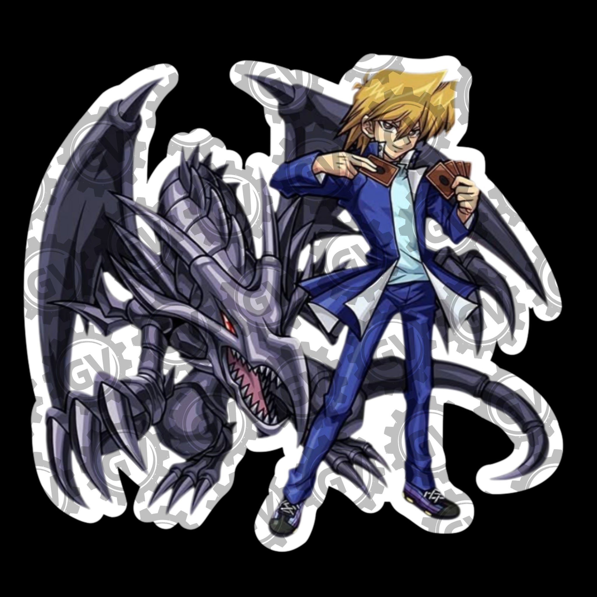 Red Eyes Black Dragon Stickers & Decals