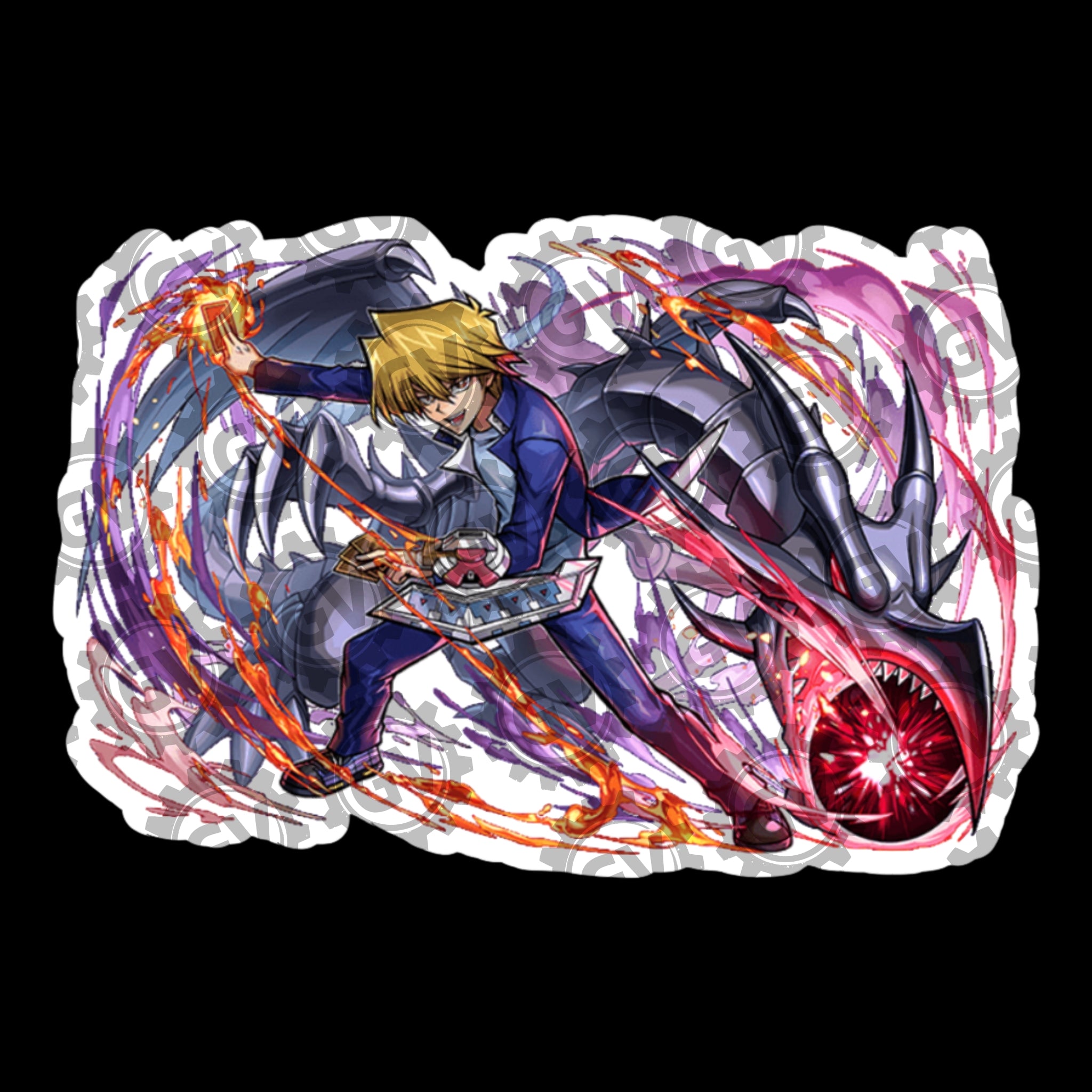 Red Eyes Black Dragon Stickers & Decals